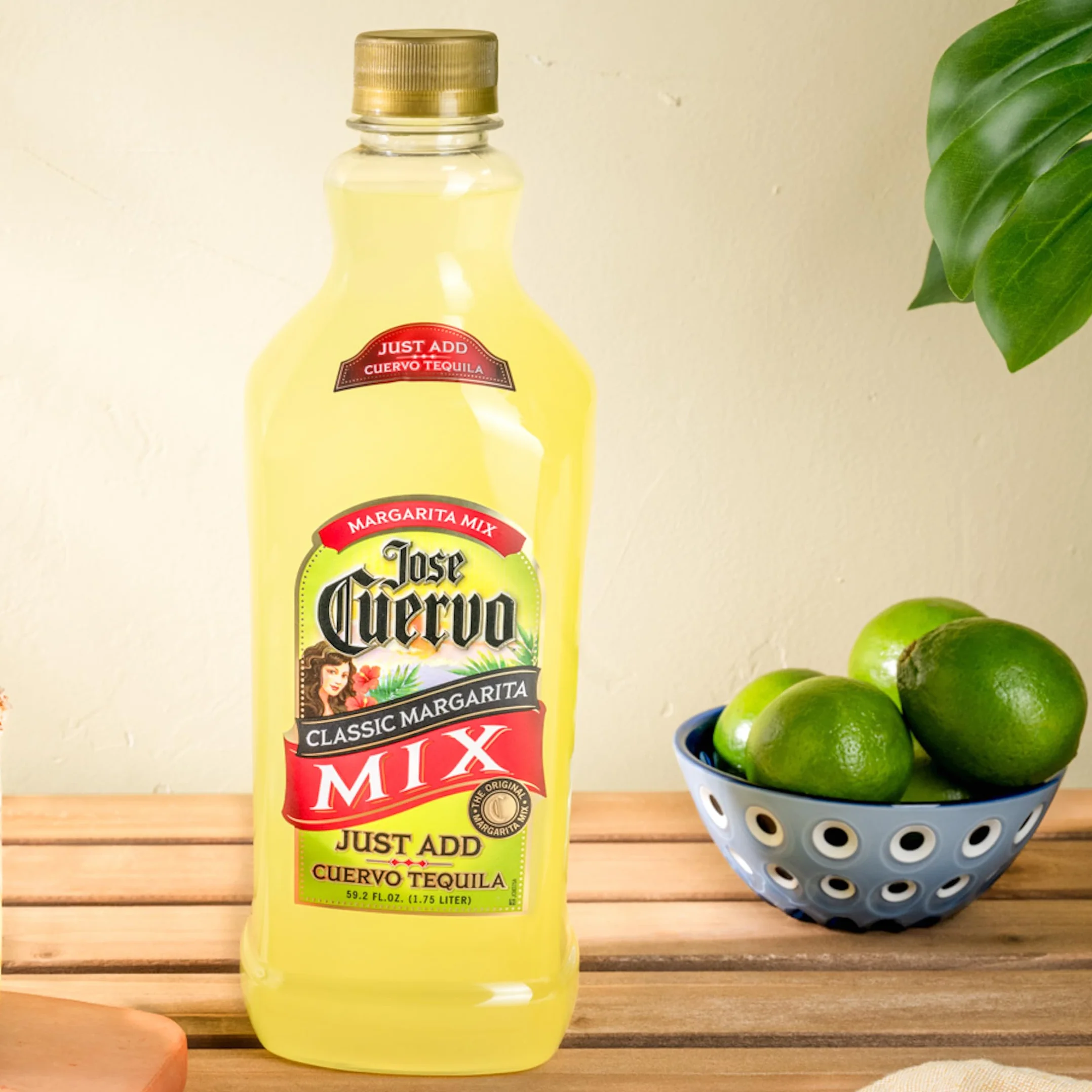 Jose Cuervo Mélange classique de margarita citron vert – 1,75 l