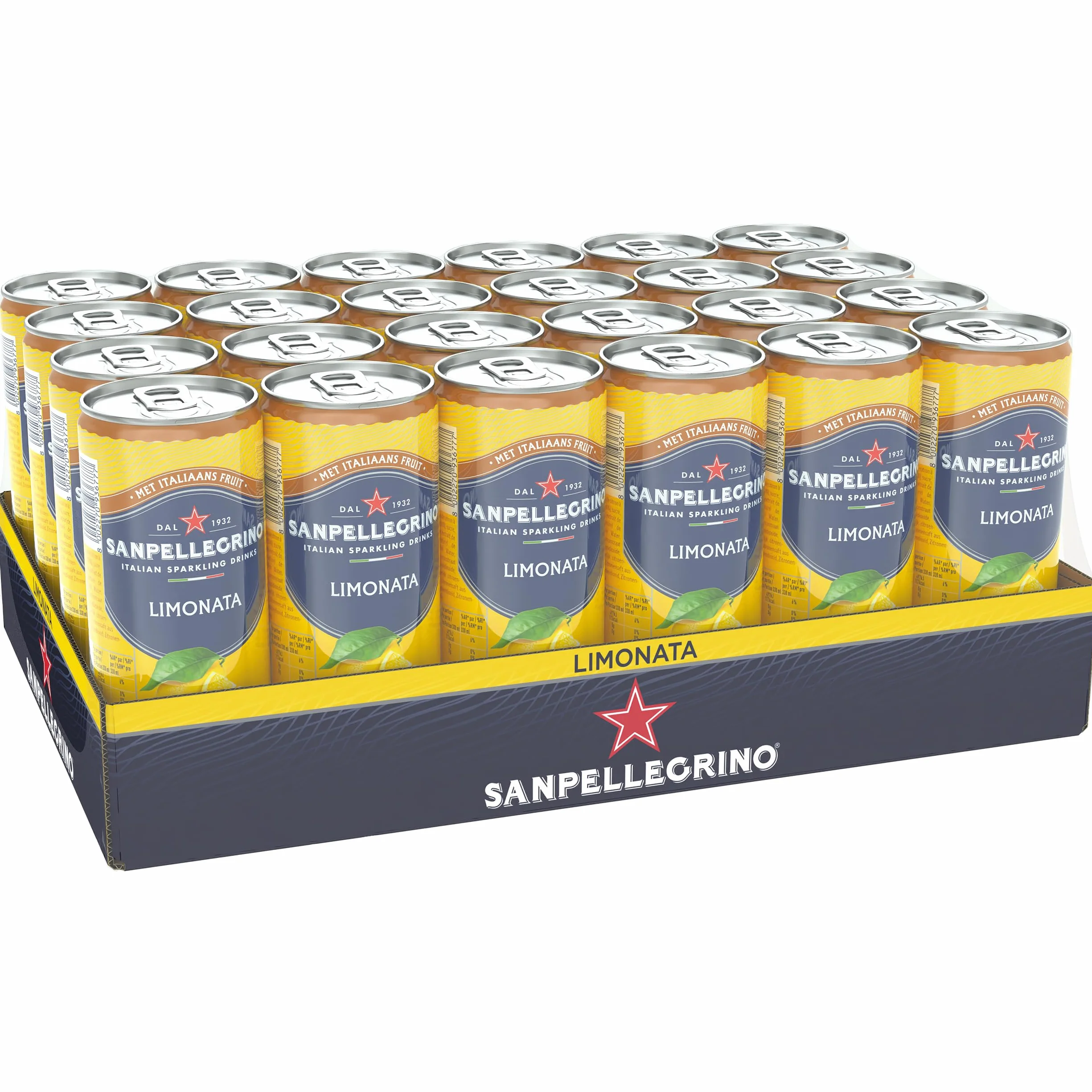 SANPELLEGRINO boisson gazeuse aromatisée Limonata 24 x 33cl