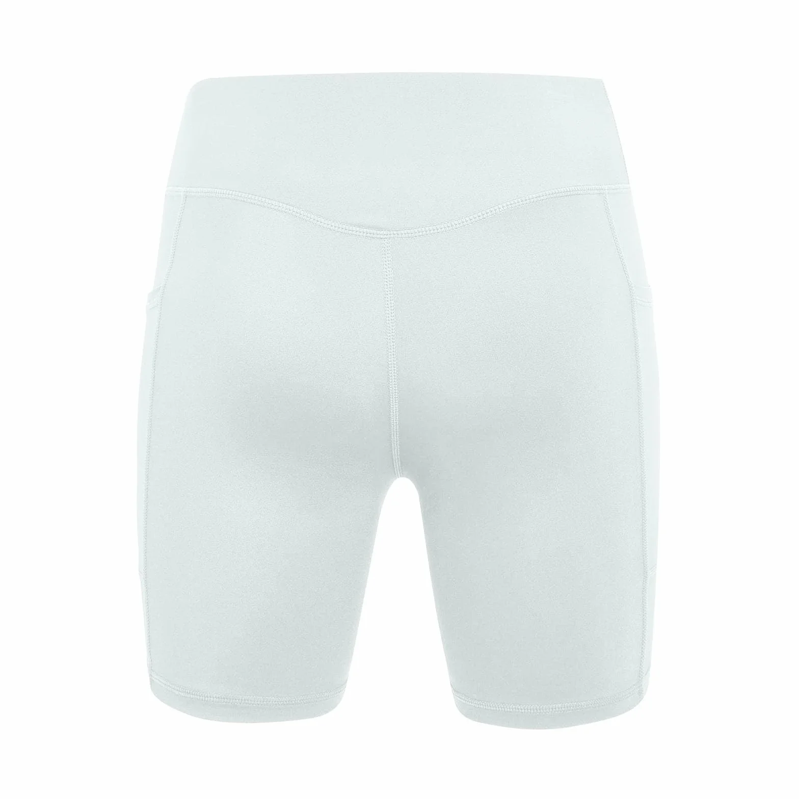 Legging court pour fille avec poches taille haute short de yoga été unie 4-15 ans