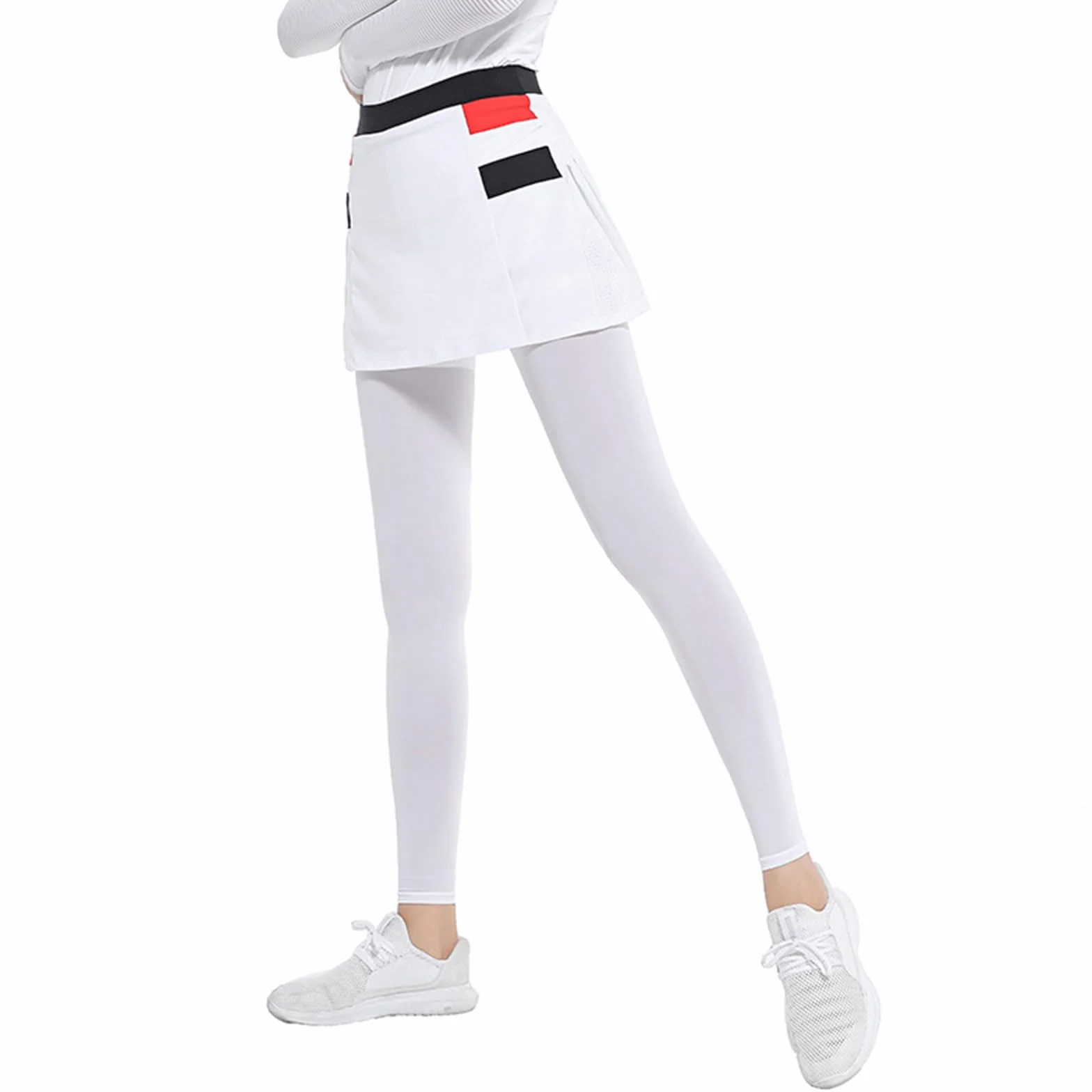 Manchon en soie glacée pour femme - Protection solaire - Accessoires cyclisme extérieur