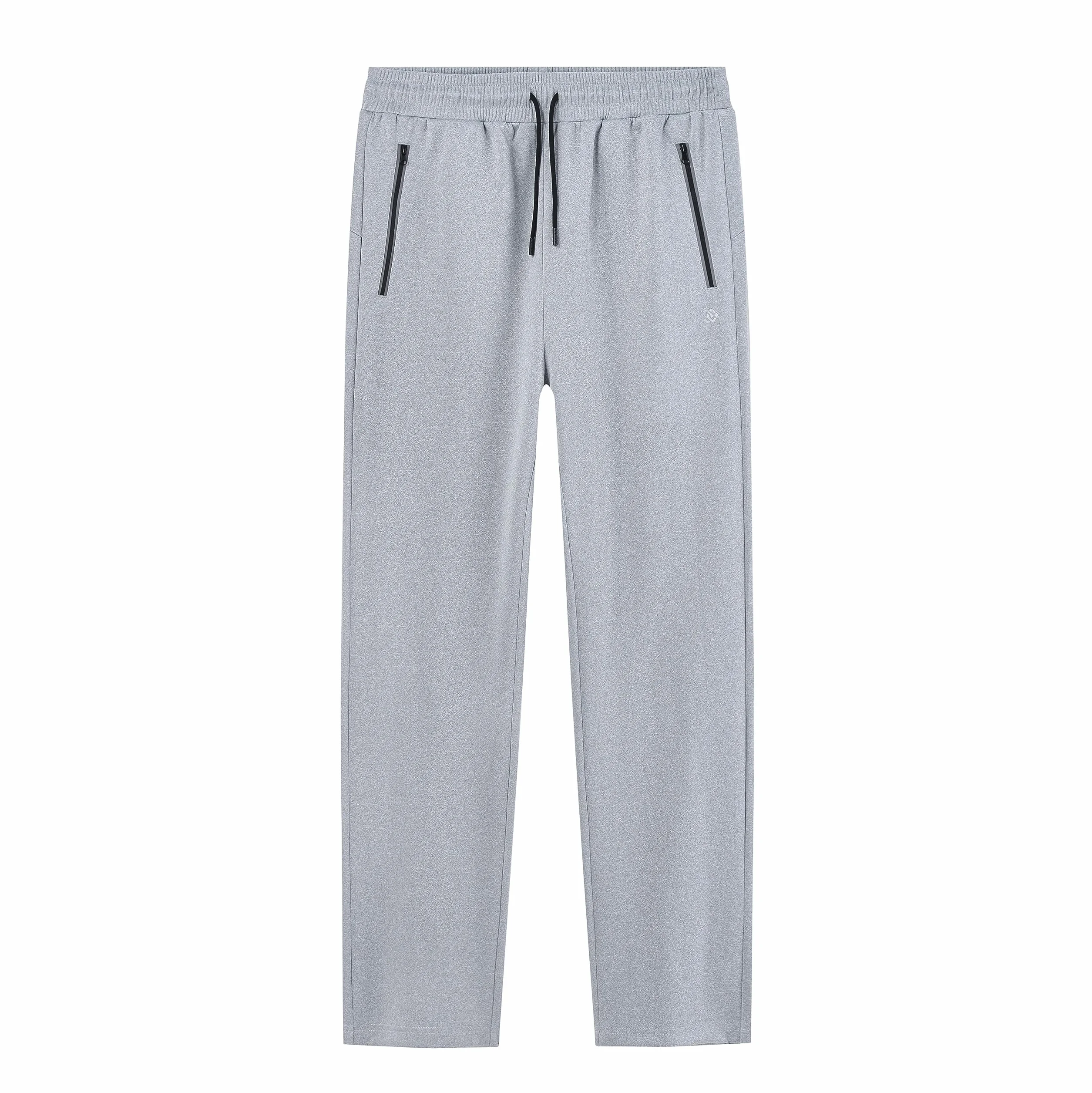 Survêtement homme manches longues couleur unie sport course fermeture éclair