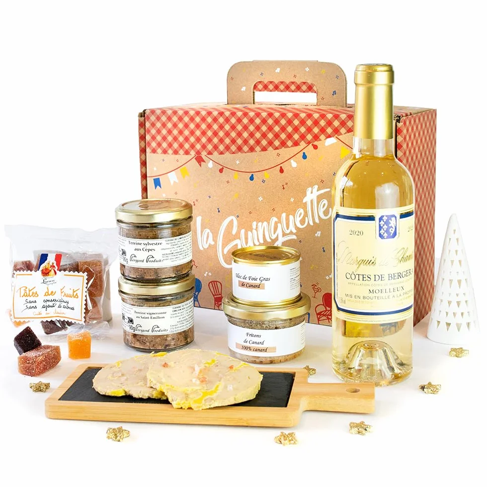 Périgord Produits : Coffret gourmand panier gourmand