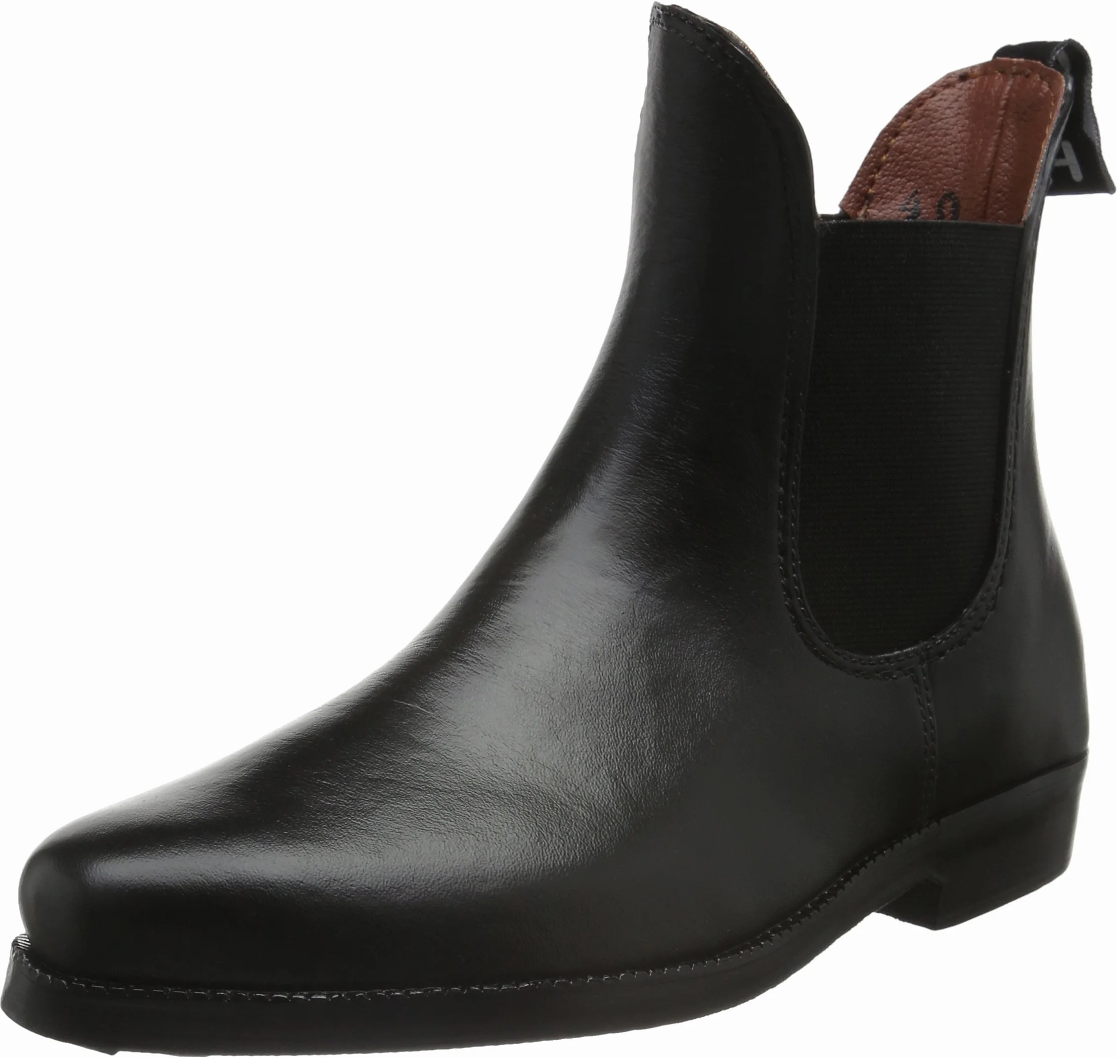Bottines d'équitation Jodhpur en Caoutchouc Souple avec Insert élastique HKM