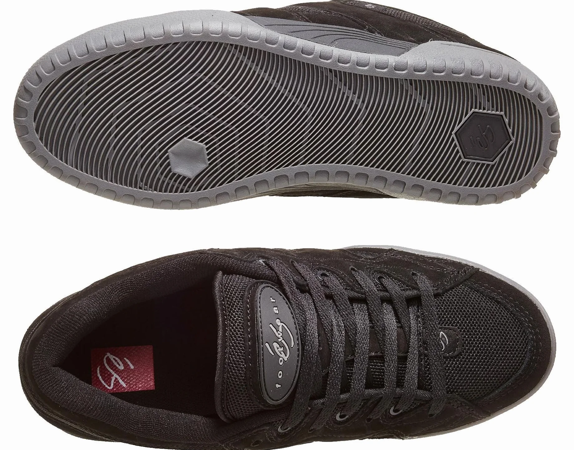 One Nine 7 Chaussures de skateboard Noir/Gris 41.5 EU