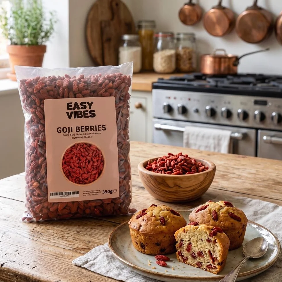 Easy Vibes - Baies de Goji Naturelles (350g) - Séchées