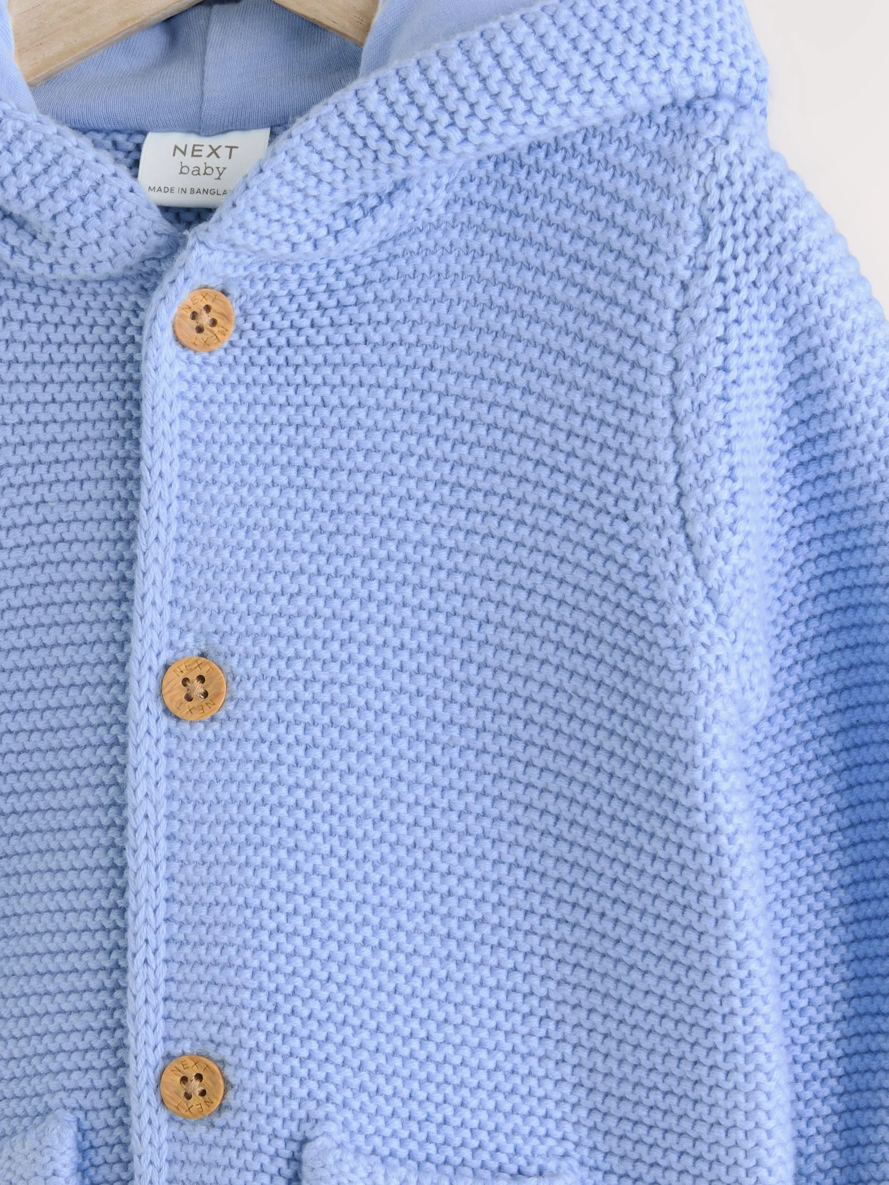 NEXT Cardigan bébé garçon en Maille Bleu 3 Mois