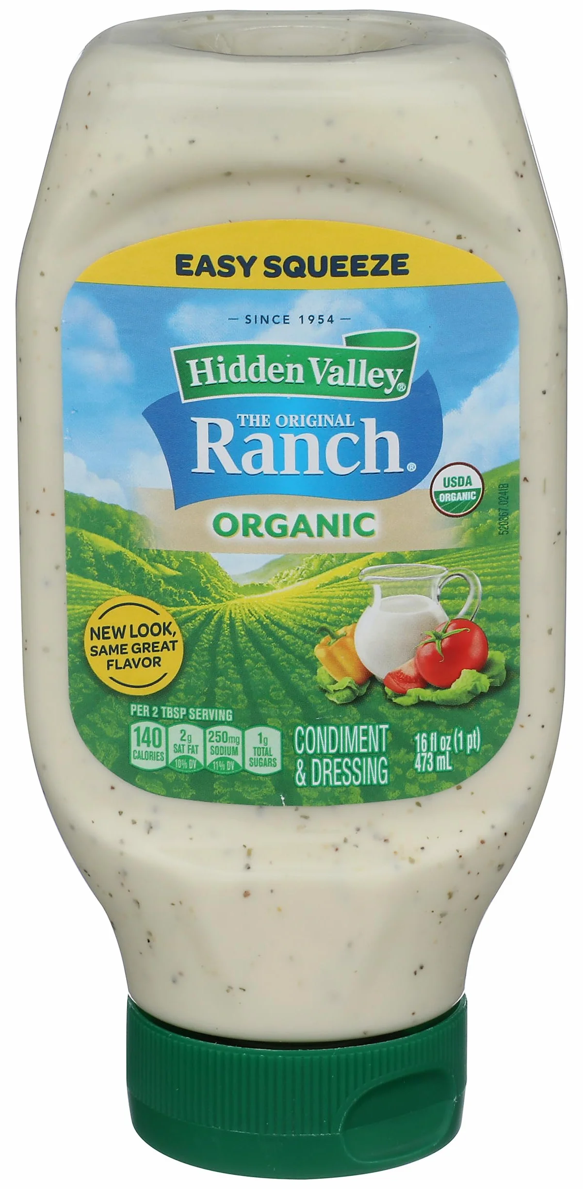 Hidden Valley The Original Ranch Dressing, Organic, 16 Ounce