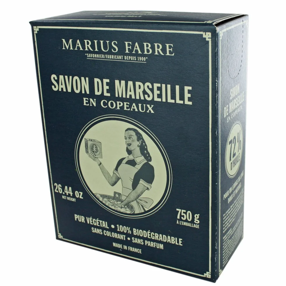 Copeaux de Savon de Marseille 750 g dans une boîte NATURE