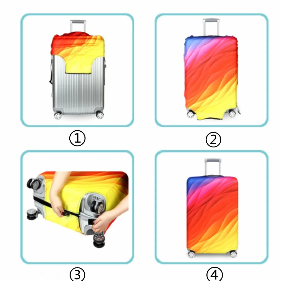 Bestja Housse de Protection élastique pour Valise 45-32 cm