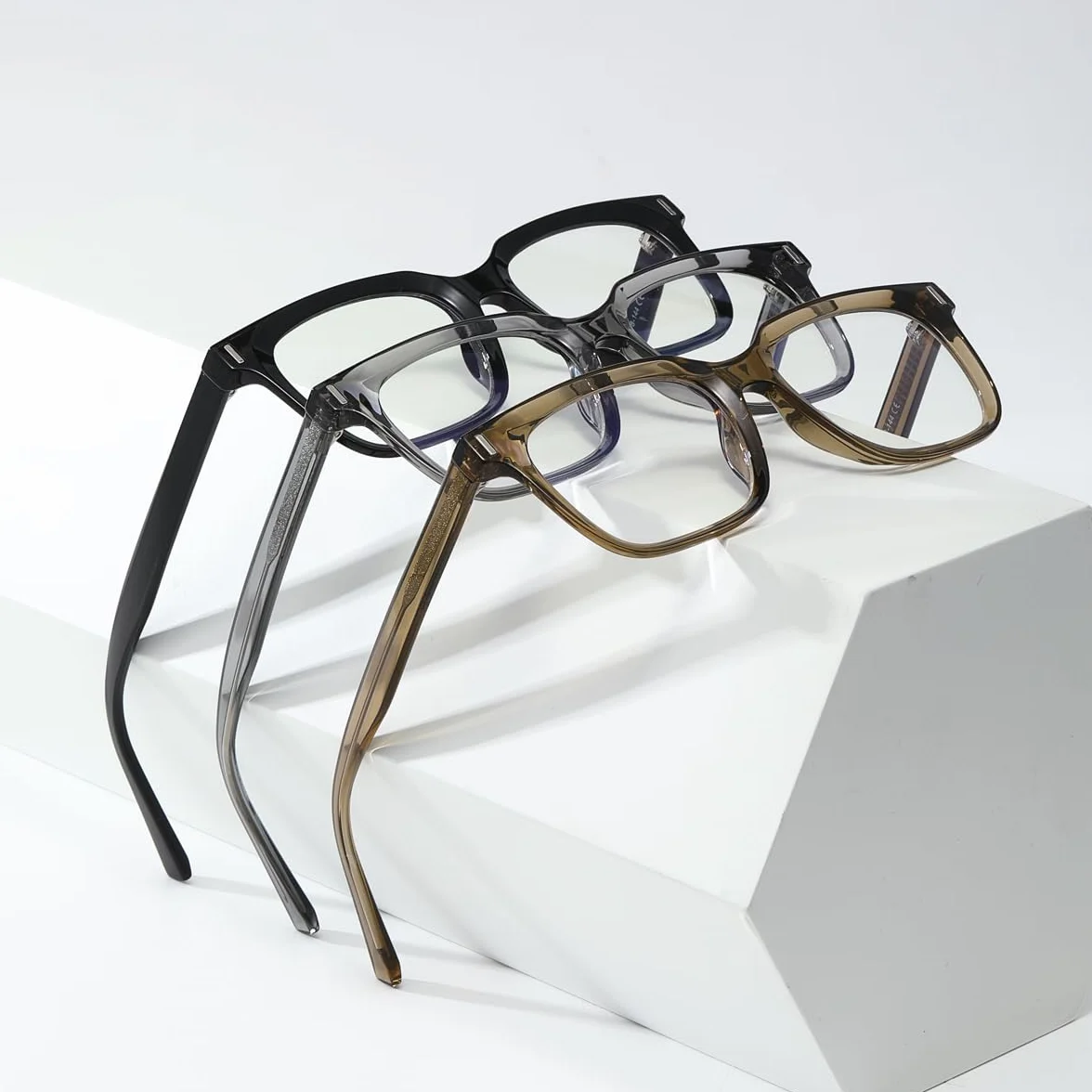 Lunettes de lumière bleue monture TR90 carrées