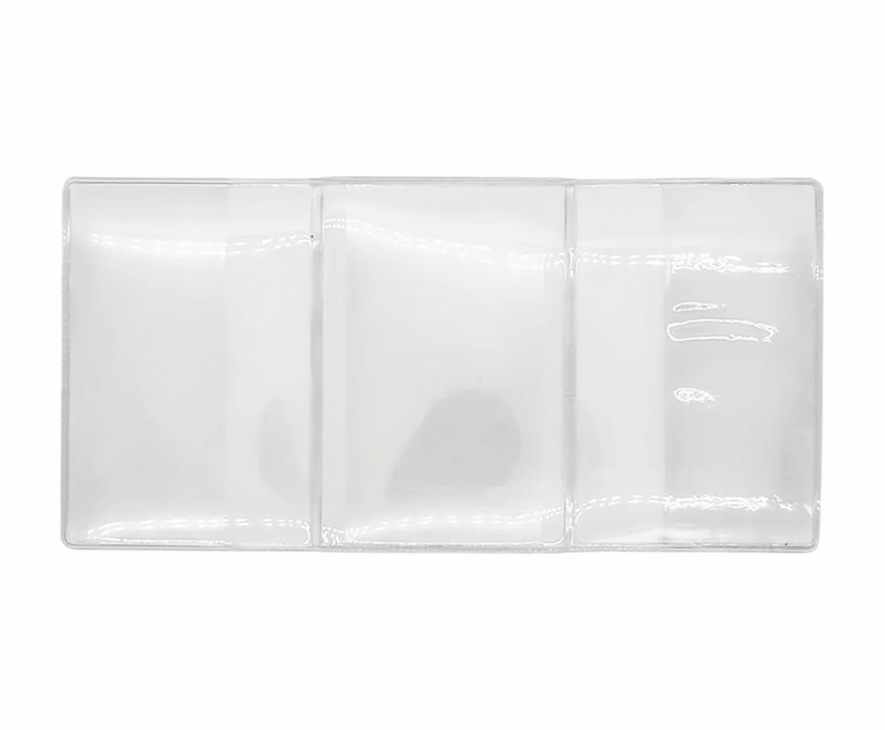 Pochette Transparente PVC Ancien Permis de Conduire – Format 3 Volets Permis Rose – Fabrication Française