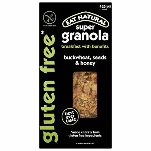 Mangez naturel sans gluten Sarrasin & Honey super Granola 425g