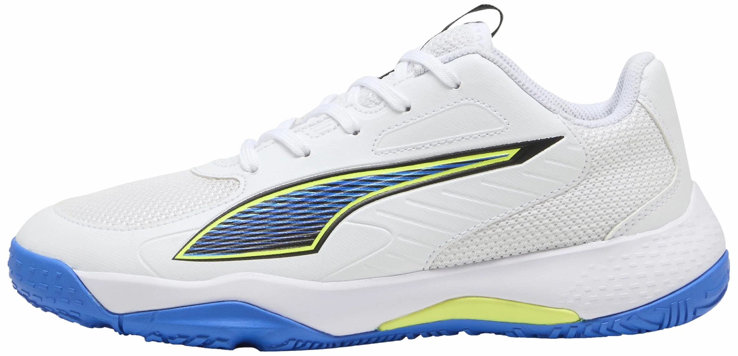 PUMA Accelerate Jr 4 Game on Chaussure de Handball Mixte Enfant