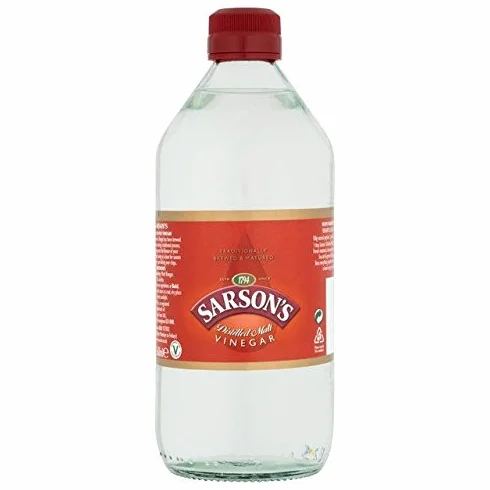Sarson's - Vinaigre de malt distillé - lot de 2 bouteilles de 568 ml