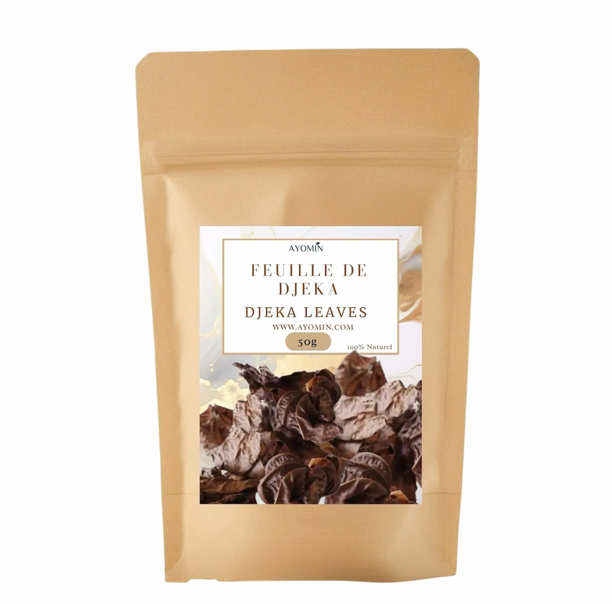 FEUILLES DE DJEKA - 50g - 100% Naturel