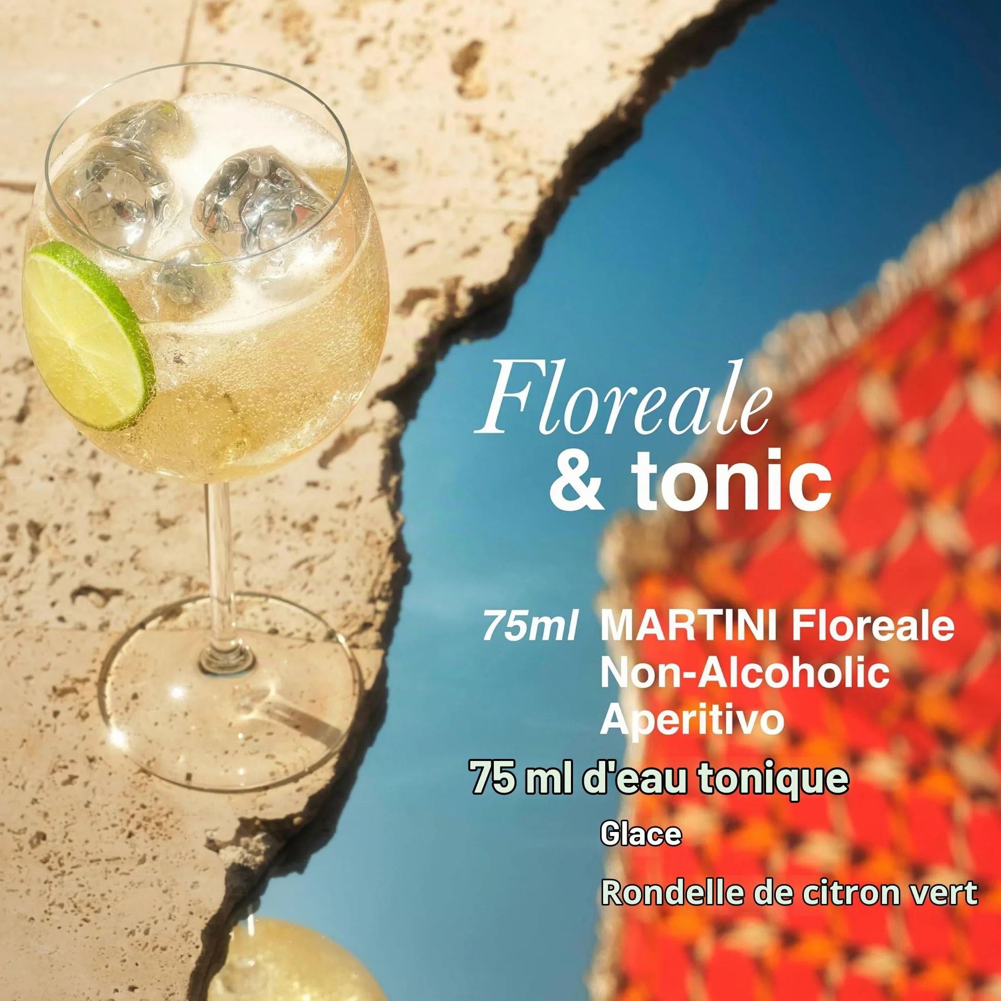 MARTINI L'Apéritivo Floréale Apéritif sans alcool 75 cl