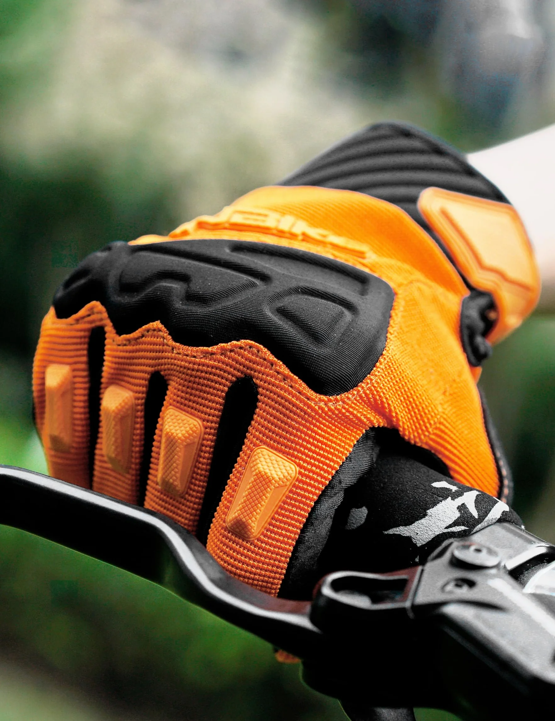 INBIKE Gants de Cyclisme VTT Homme Plein Doigts à Écran Tactile Rembourré Antichoc