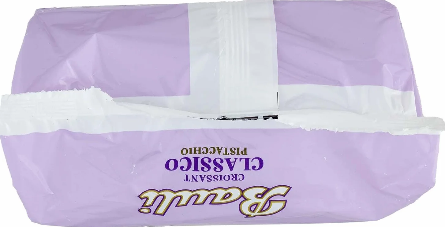 Italian Gourmet Bundle Croissants aux pistaches 3 x 250 g + pulpe italienne Gourmet – Pâtisserie italienne, Croissants farcis avec crème de pistache, snack sucré pour café, bureau