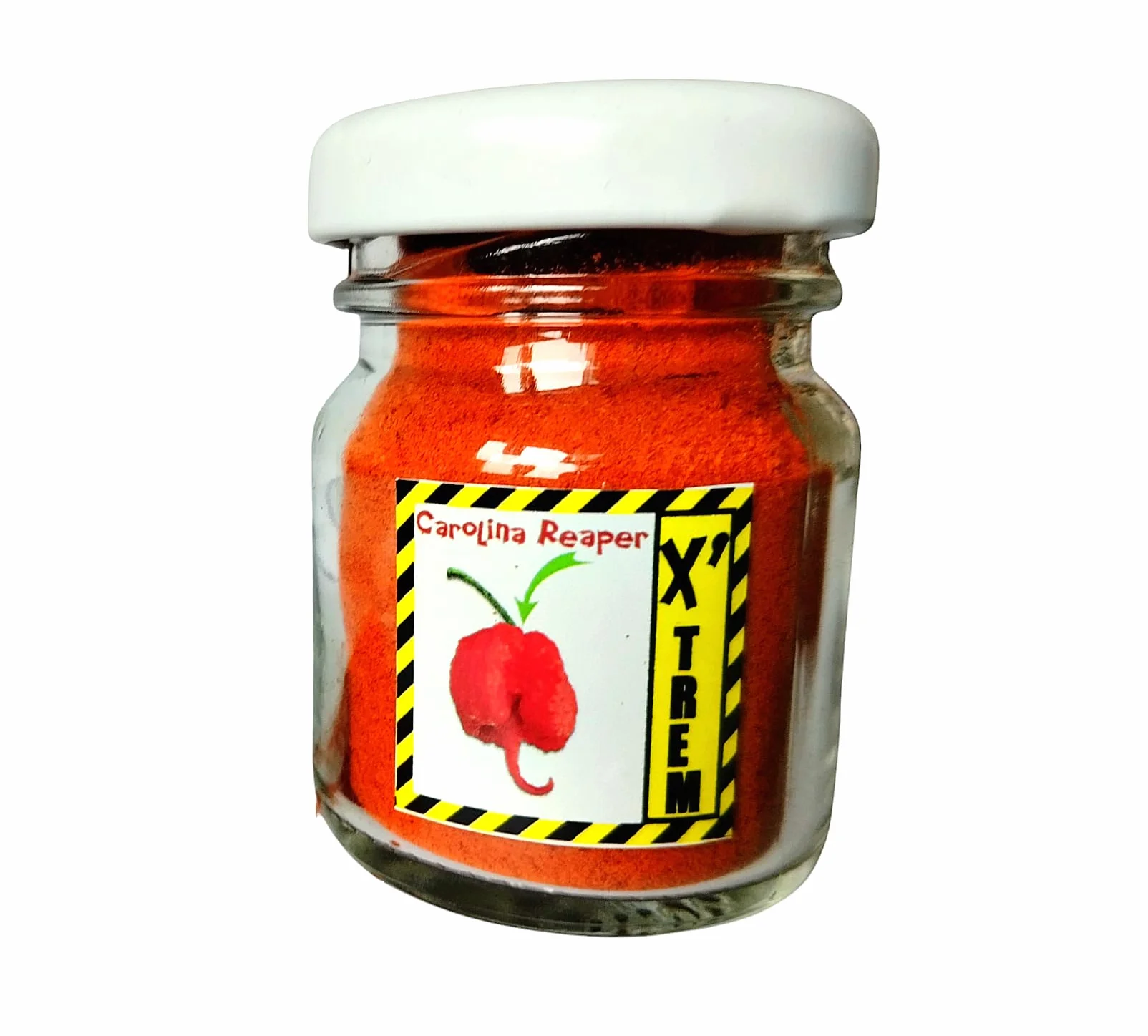 45ml x CAROLINA REAPER en POUDRE piments entiers écrasés piment le plus fort du monde