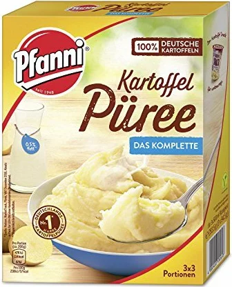 Pfanni - Kartoffel Püree Purée de pommes de terre 3 x 3 portions