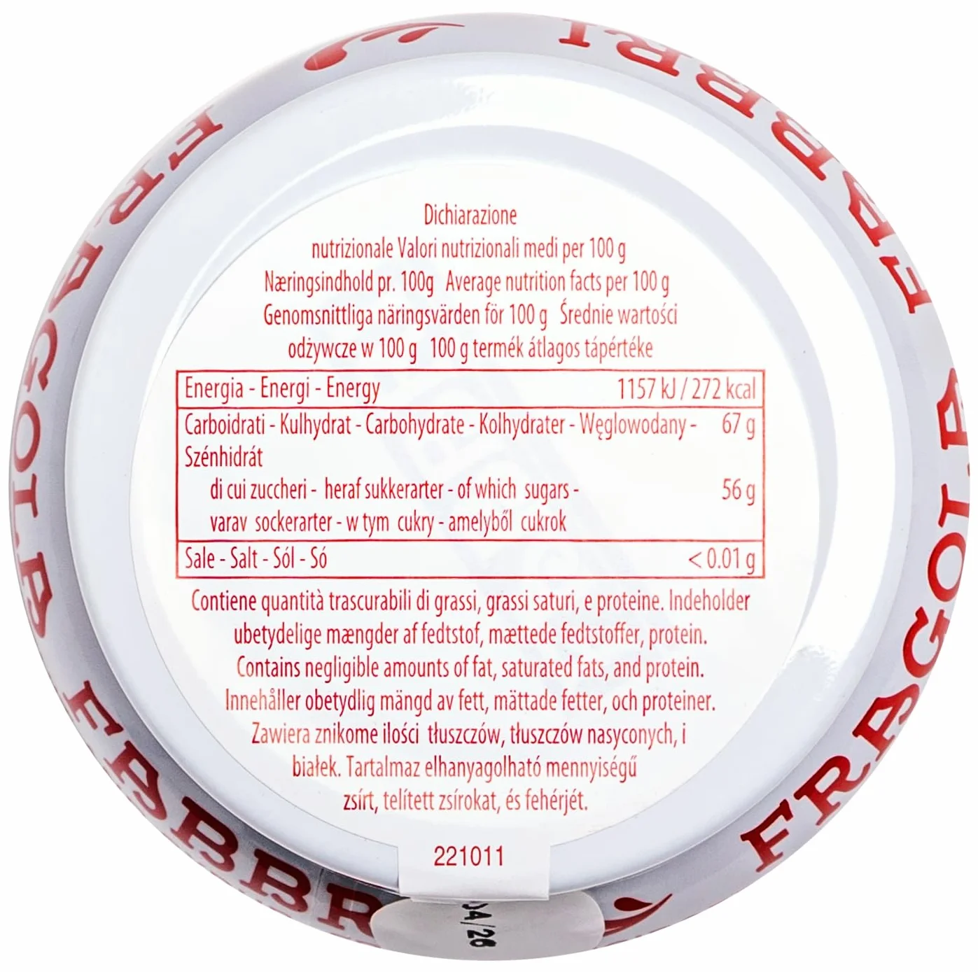 Fraise Fabbri 230 g