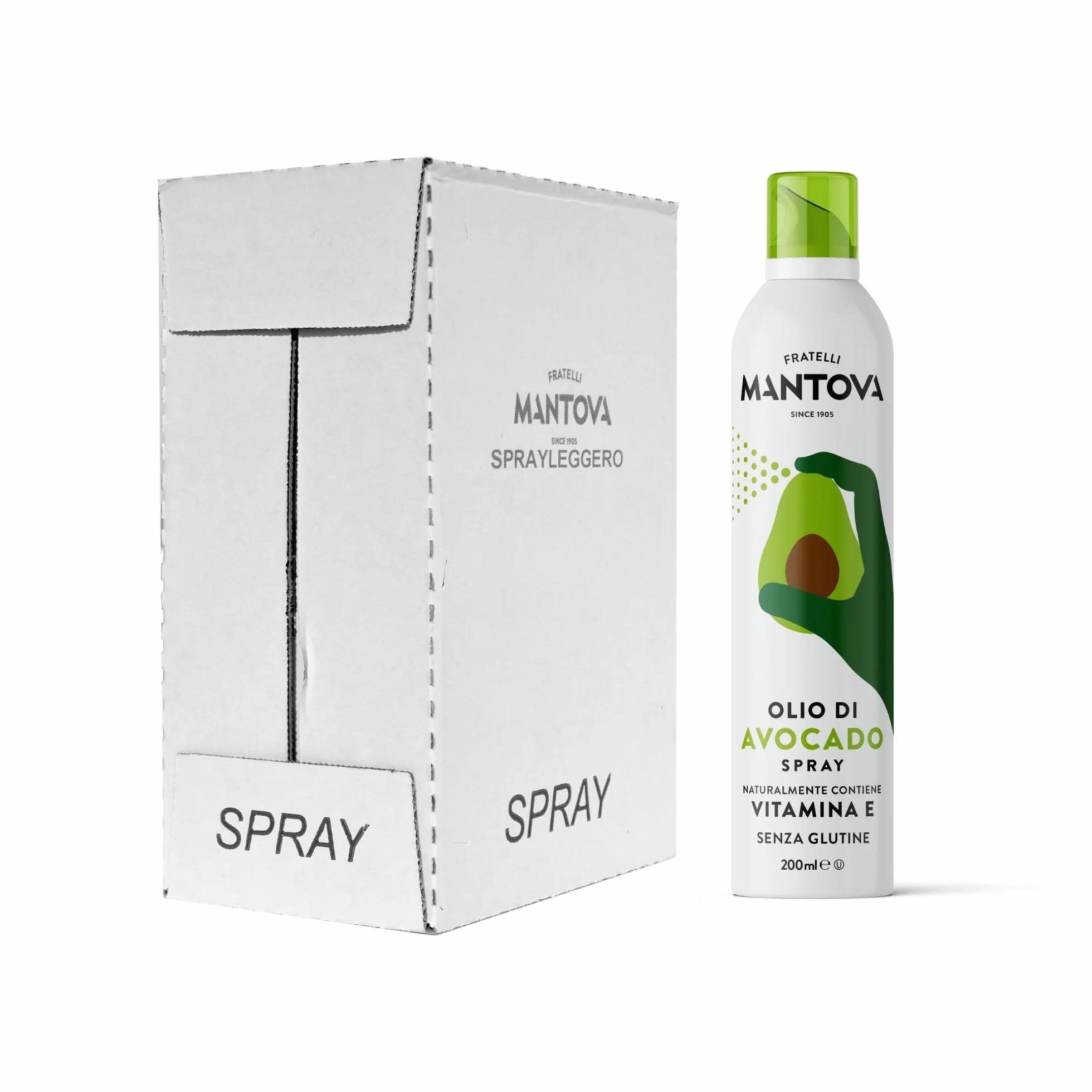 SPRAYLEGGERO Huile d'Avocat SPRAY 6x200 ml