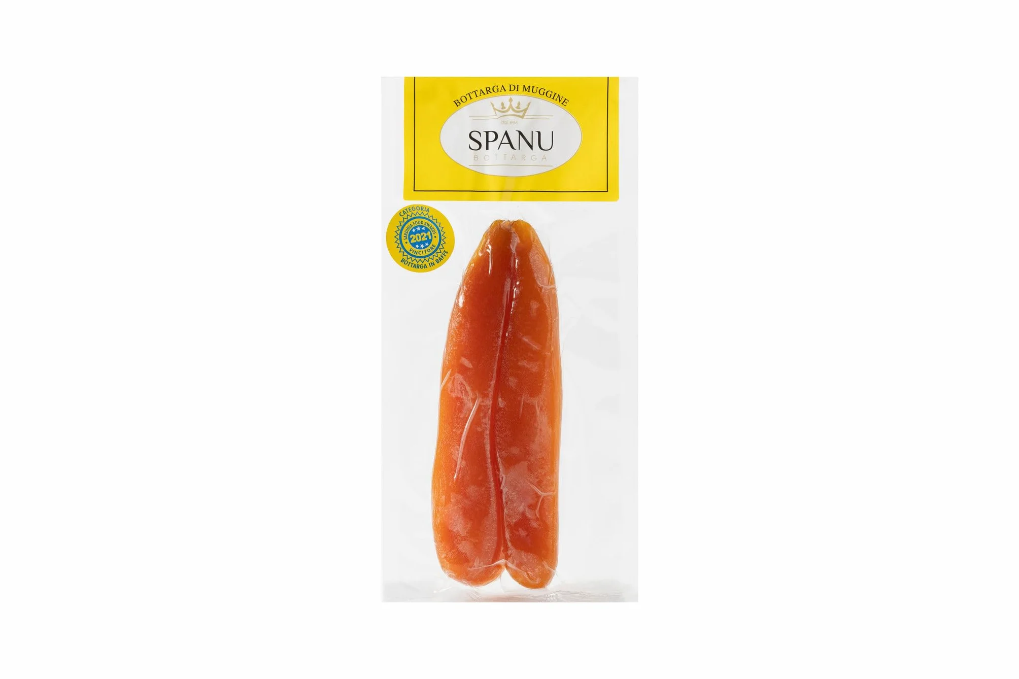 Bottarga di Muggine Travaillé à Cabras - Baffa de 100gr - Spanu Giovanni