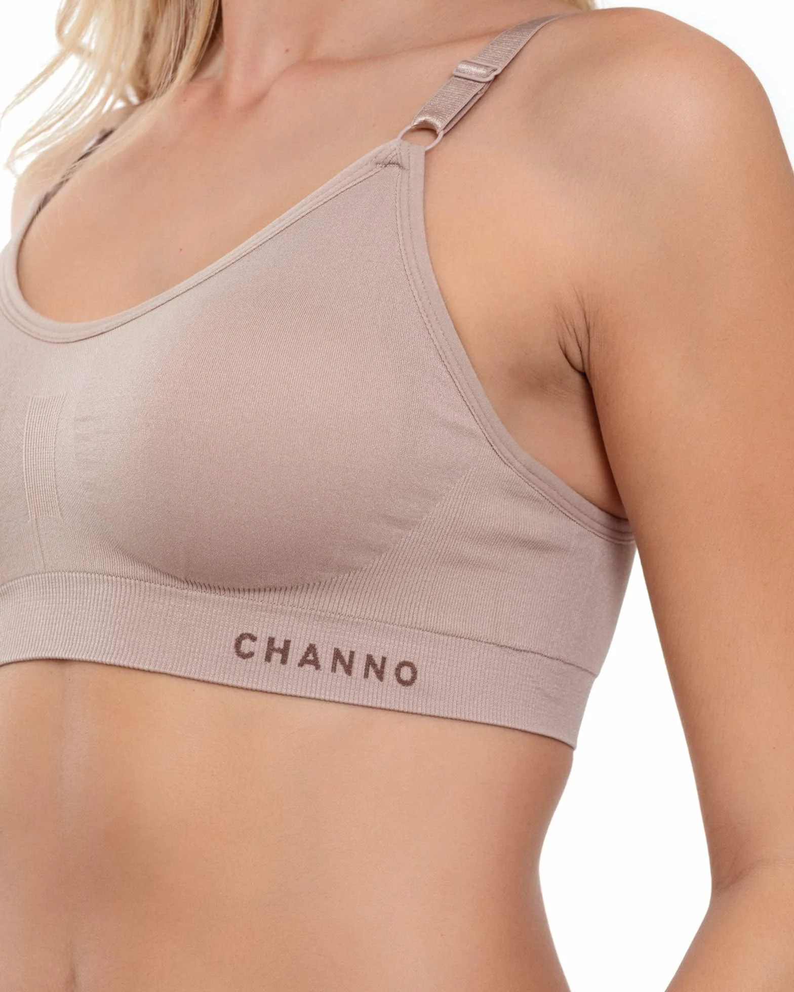 Soutien-Gorge de Sport sans Armatures sans Couture Rembourrage Amovible Confortable