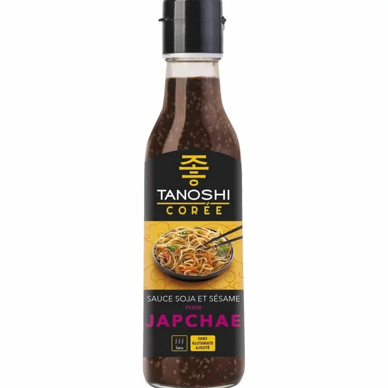 TANOSHI SAUCE JAPCHAE 225ML - TANOSHI - LOT DE 3 - Offre Special