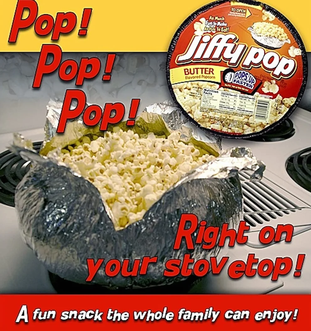 Jiffy Pop Stove Top Lot de 3 popcorn