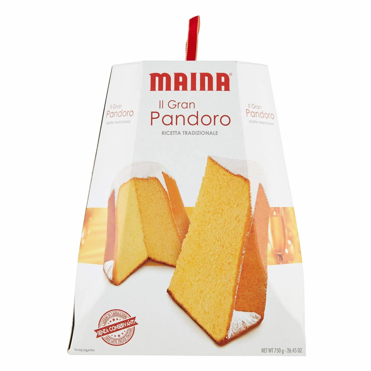 Pandoro traditionnel Maina 750 gr