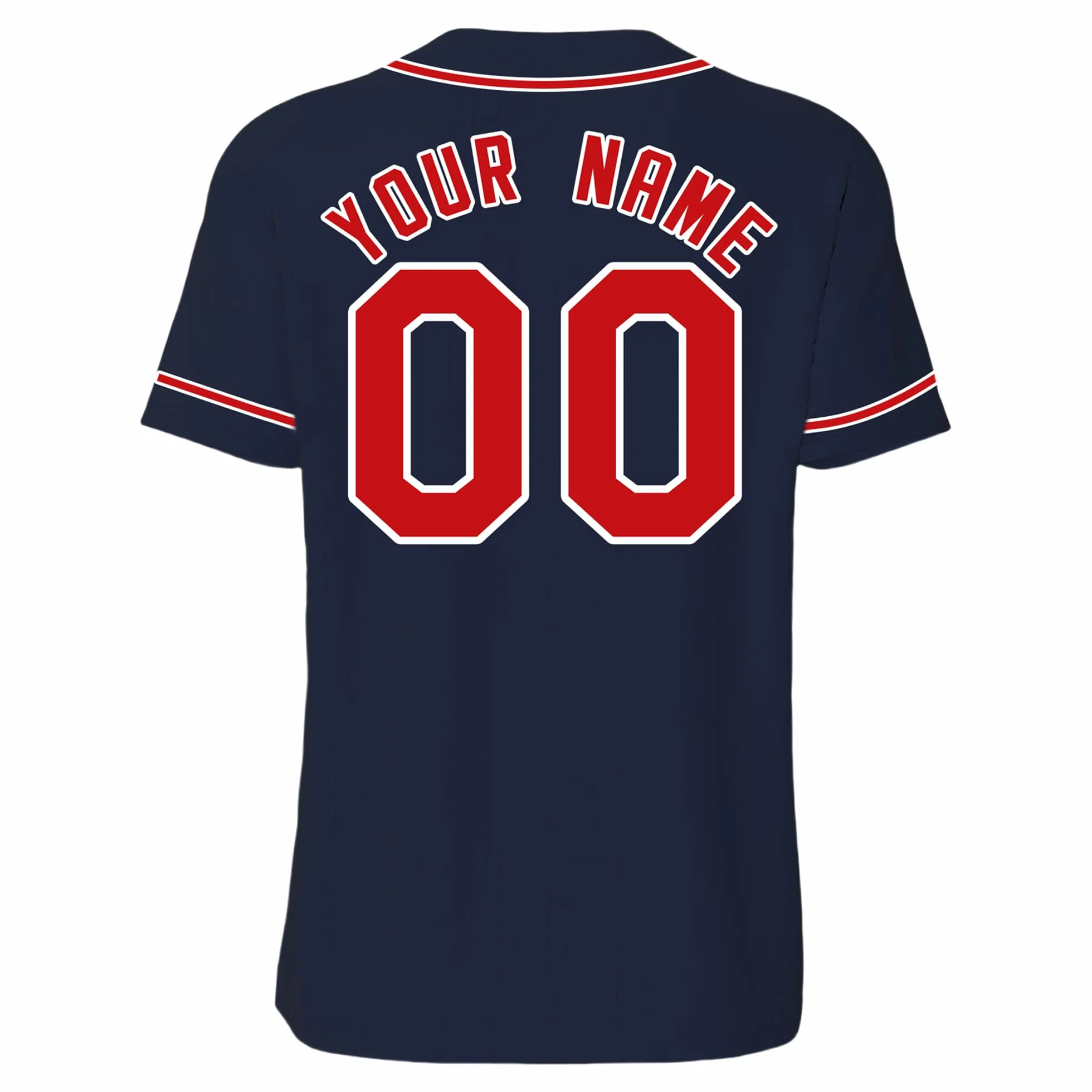 WERWAES Maillot de Baseball Personnalisé Homme Femme Tee Shirt Sport