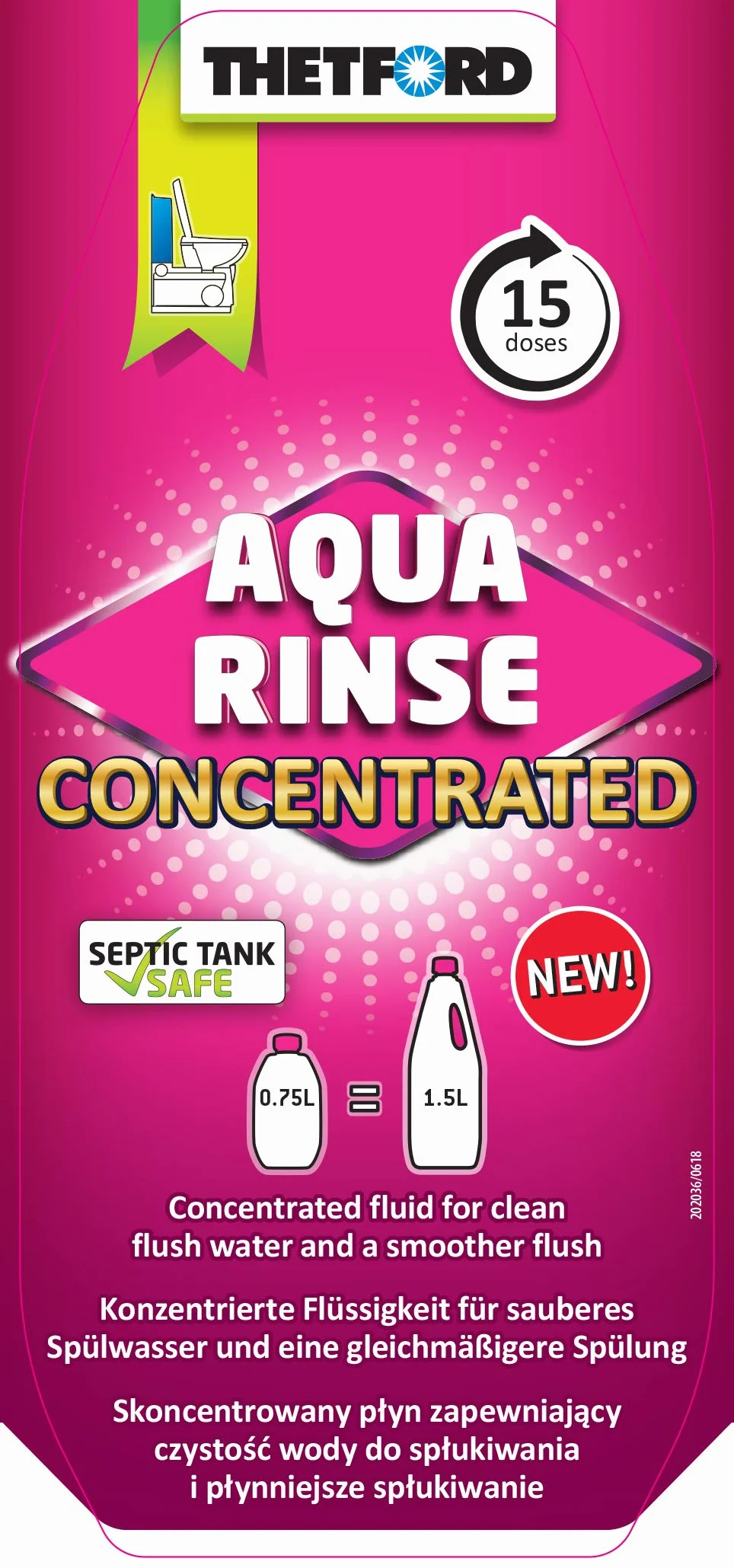 Thetford Aqua KEM Rinse concentré 0,75 l