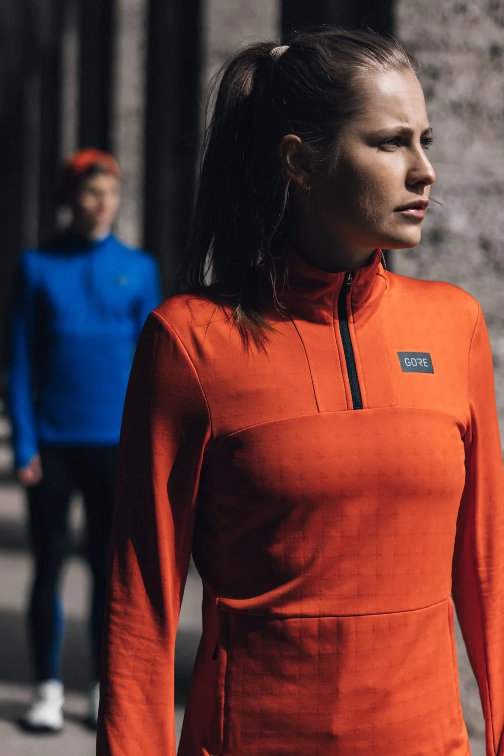 GORE WEAR Maillot Thermique 1/4-Zip Femme