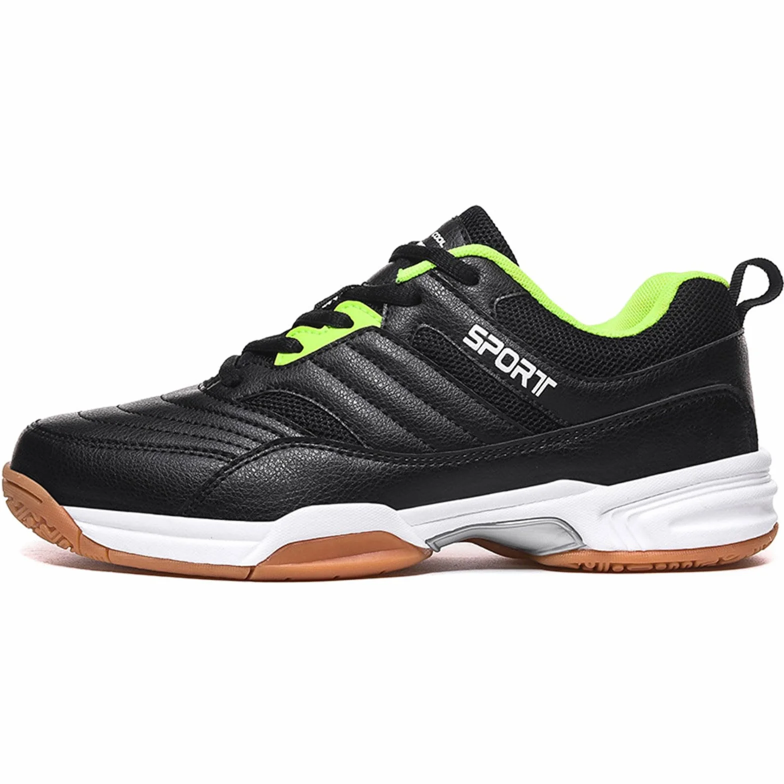 Chaussure de Sport Badminton Baskets Tennis de Table Chaussures Pingpong Sneakers Volleyball Confortable Non Slip Respirant Léger