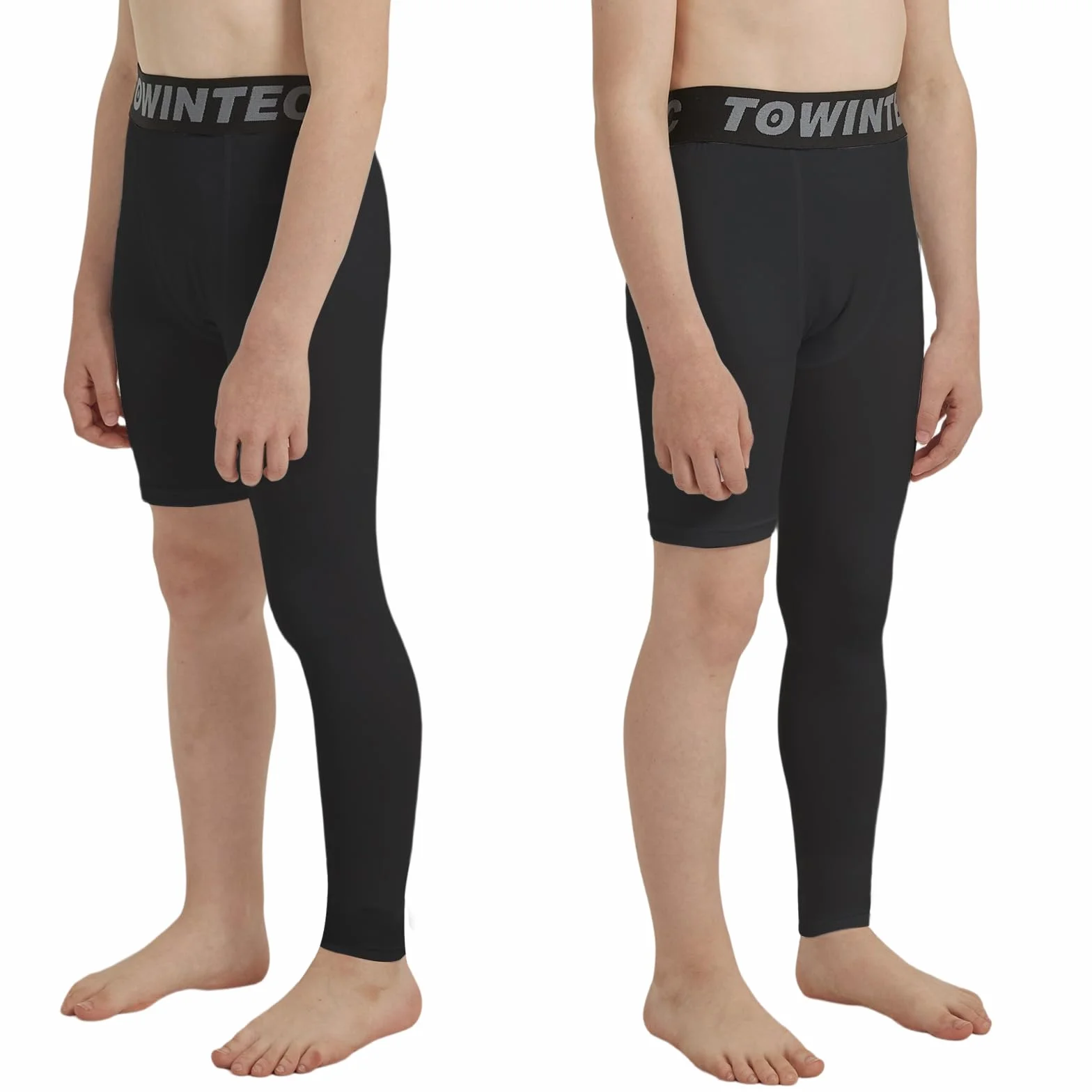 Pantalon de Compression Enfants One Legging Athlétiques Respirant Séchage Rapide Tight léger pour Basketball Fitness