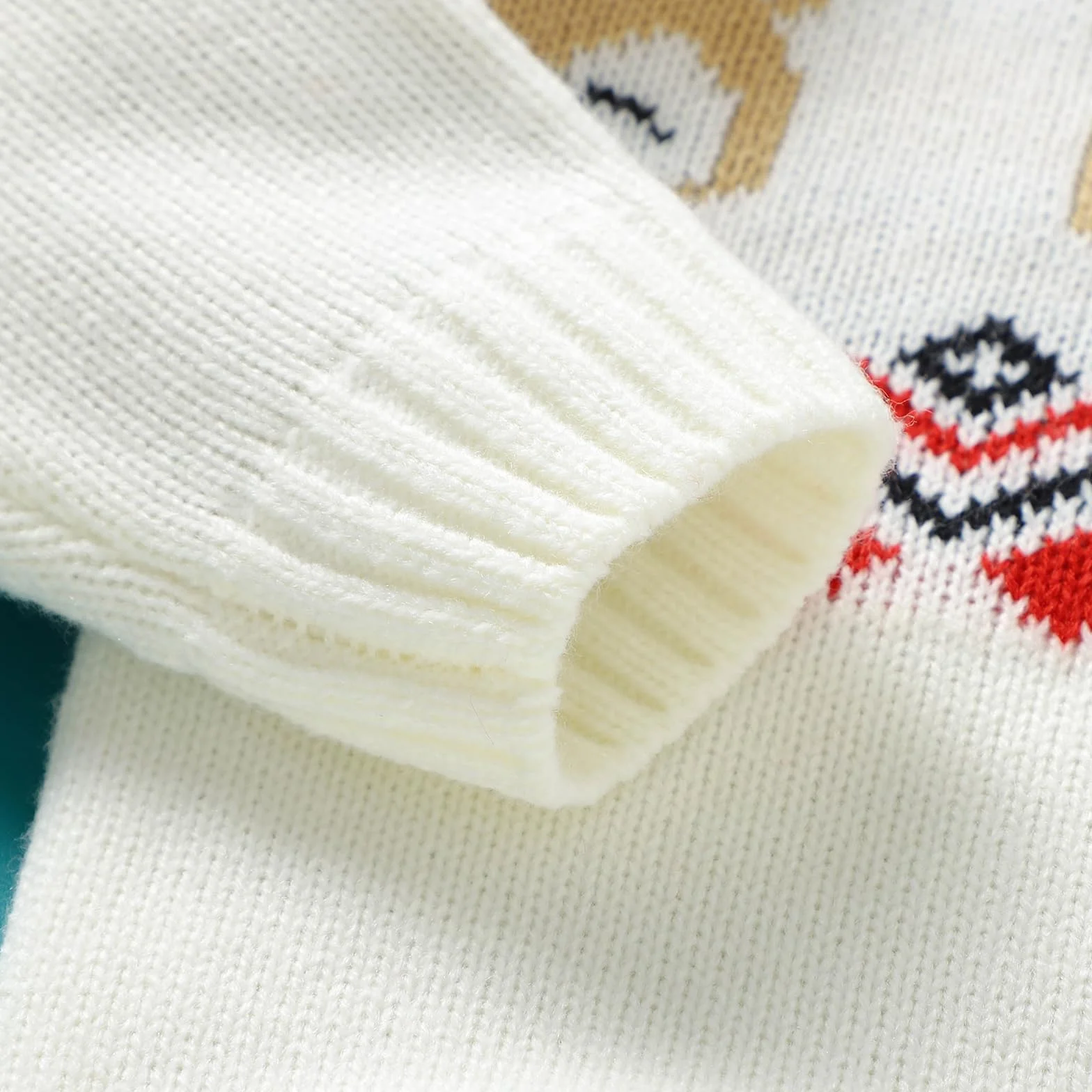 Pull de Noël Bébé Garçon Fille Tricoté Col Rond 6 Mois-3 Ans