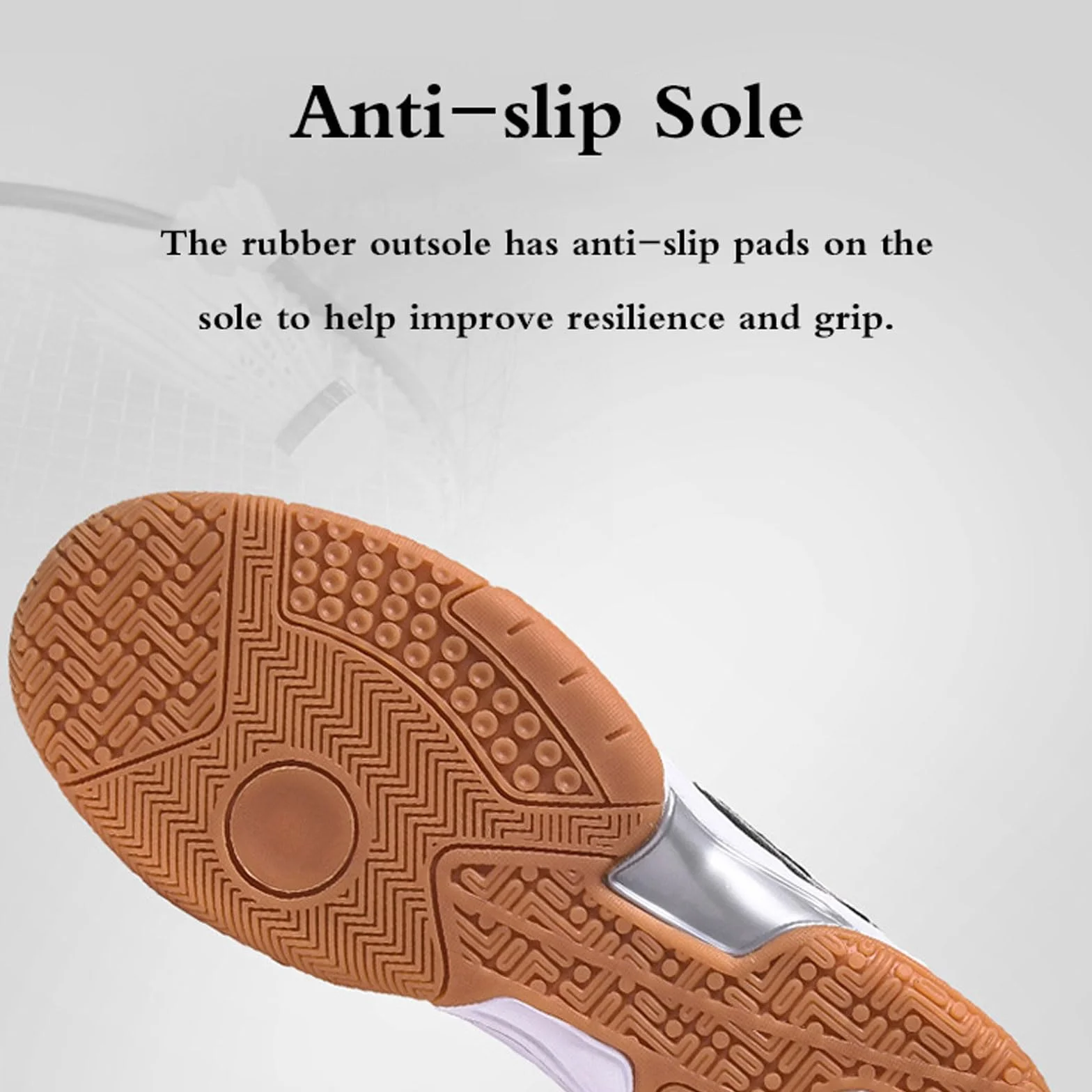 Chaussure de Sport Badminton Baskets Tennis de Table Chaussures Pingpong Sneakers Volleyball Confortable Non Slip Respirant Léger