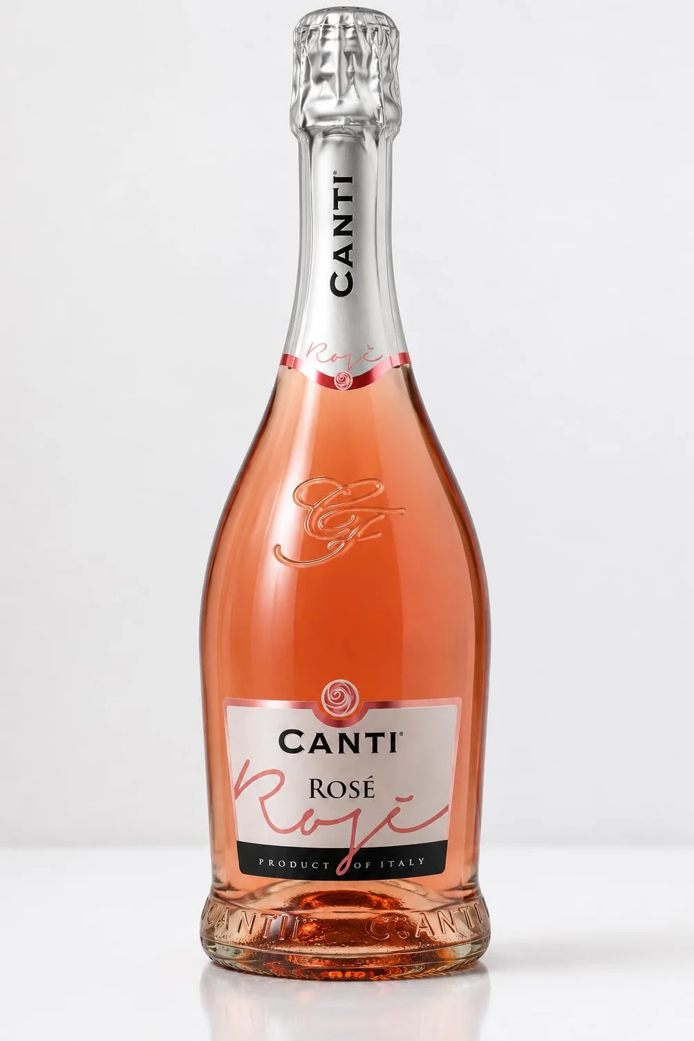 Canti - D.O.C. Cuvèe Rosè, Vin Petillant Extra Sec, Élaboré à Partir du Élaboré à Partir du Cépage Glera et Pinot Noir de Venise, Goût Frais et Fruité, 6x750 ml