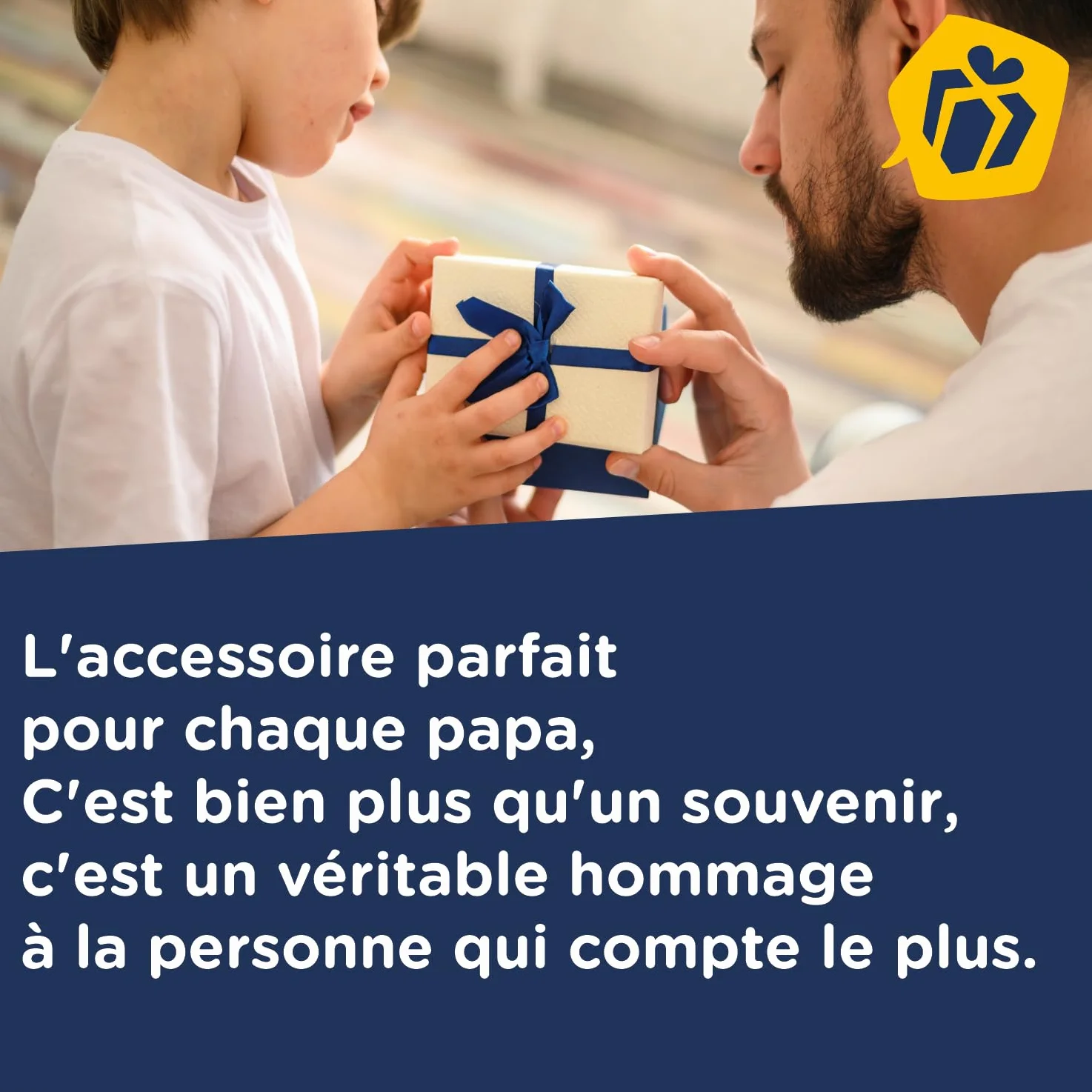 T Shirt Homme père-FECT 4 | Imprimé en France Cadeau fête des pères Humour Papa Anniversaire