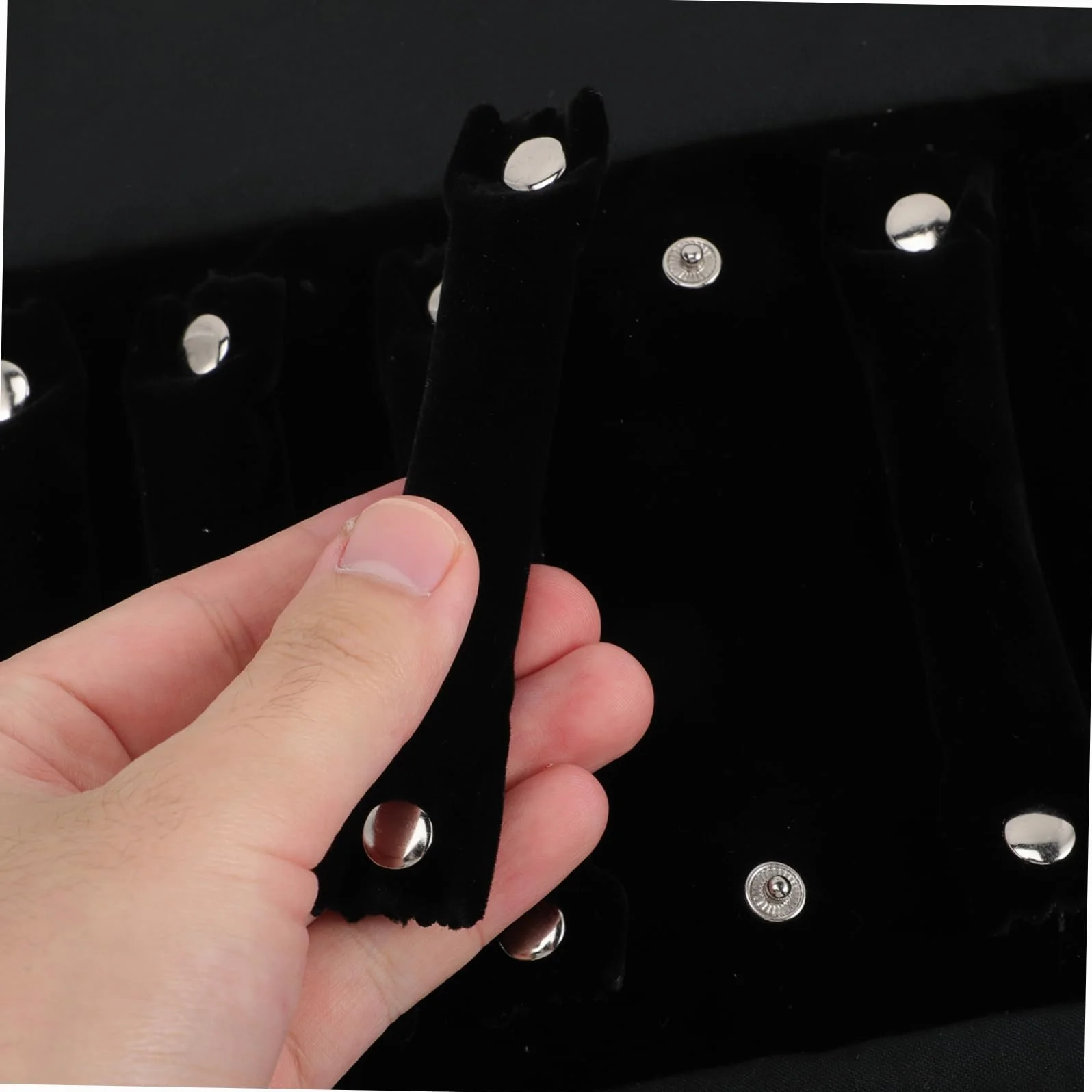 Alipis 3 pièces Organisateur de voyage pour bijoux Pochette pour anneaux et accessoires de rangement