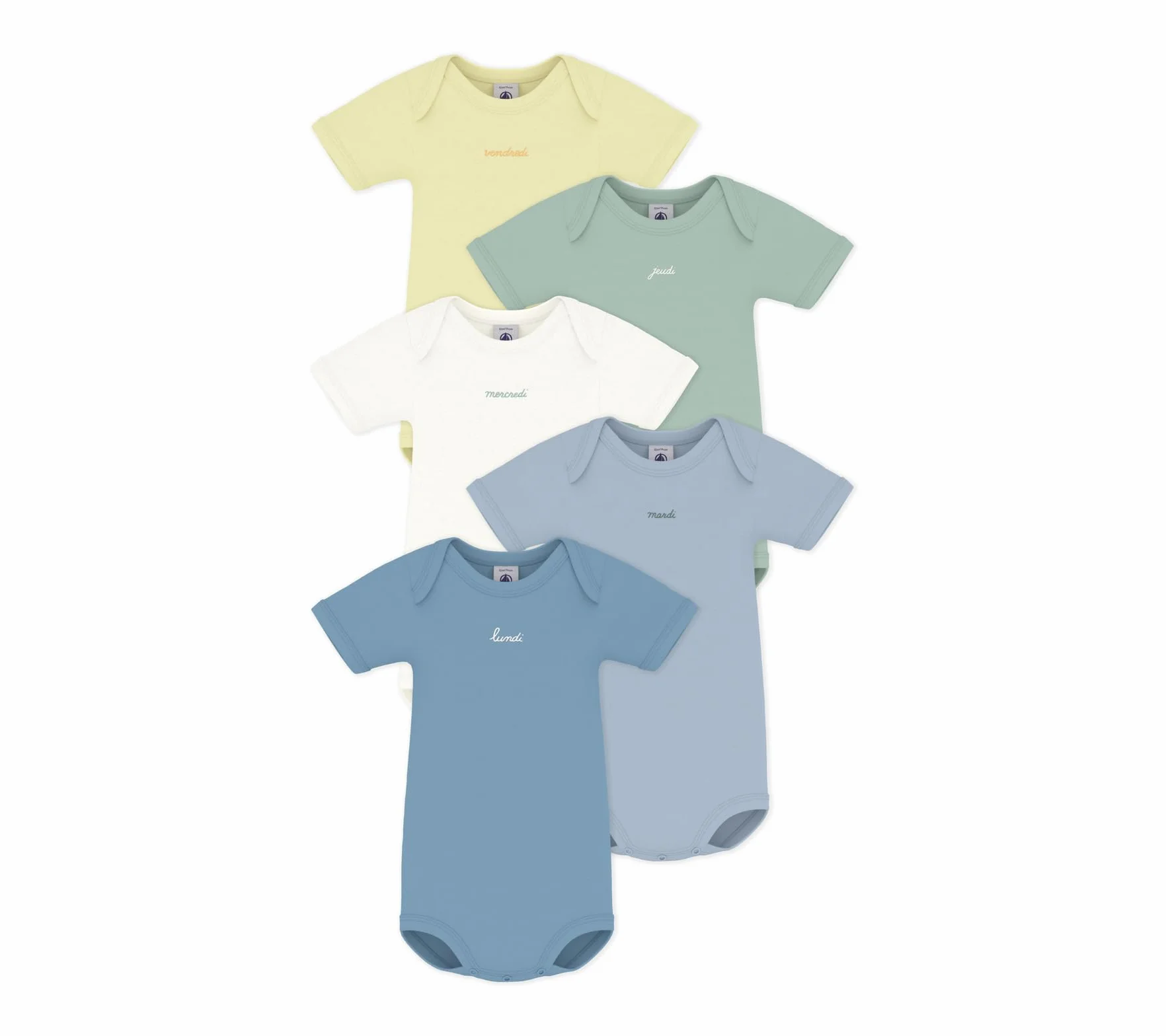 Petit Bateau Sous Vêtements JOUR Mixte bébé