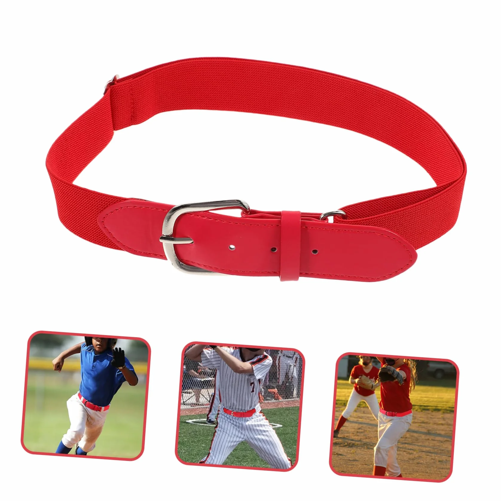 Ceinture de Baseball Élastique Réglable pour Athlètes Sport Extérieur