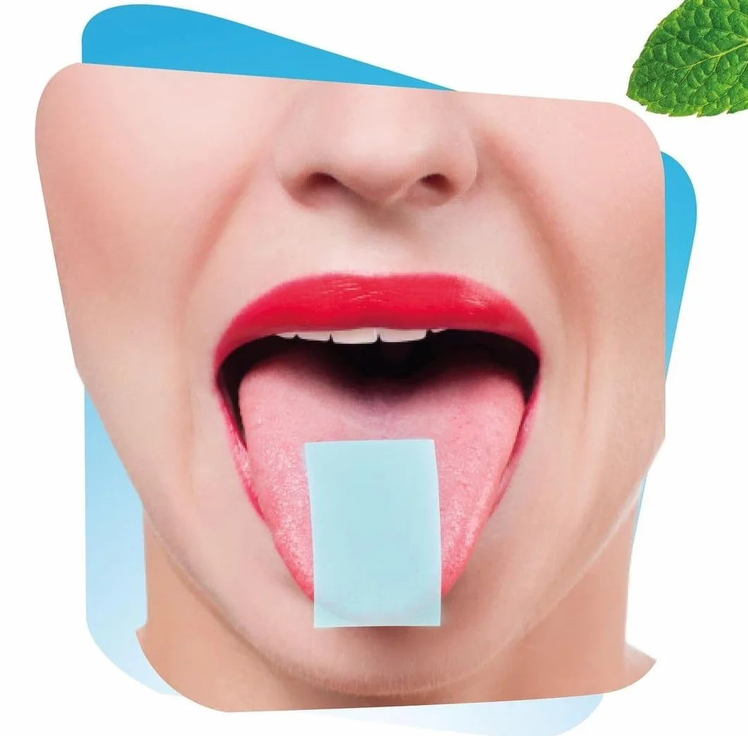 PaperMints Boîte de 24 Feuilles de Menthe Haleine Fraîche Sans Sucre Zéro Calorie