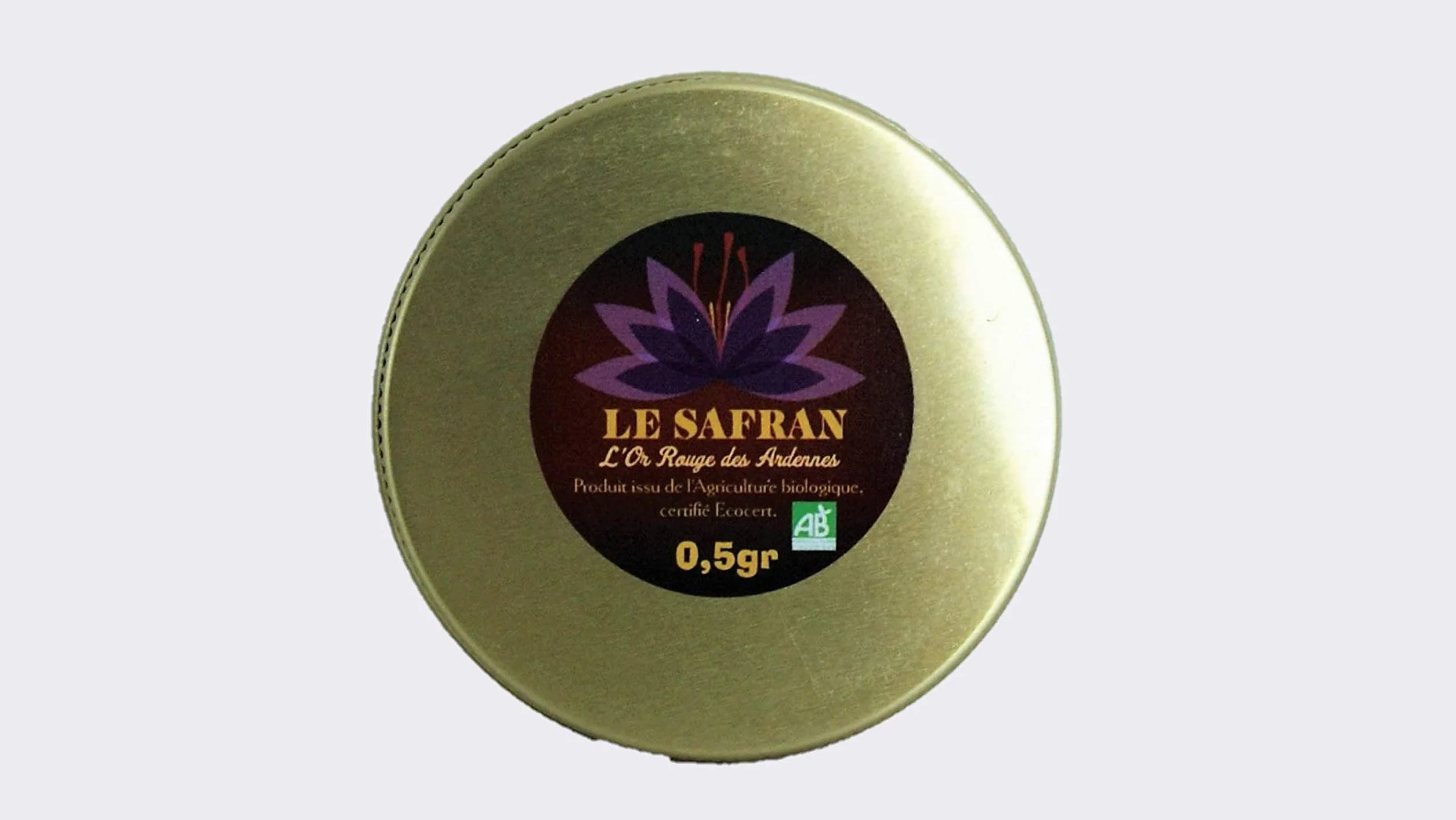 SAFRAN PISTILS 0,50gr, 100% FRANCAIS ET BIO, Millésime 2024, Direct productrice