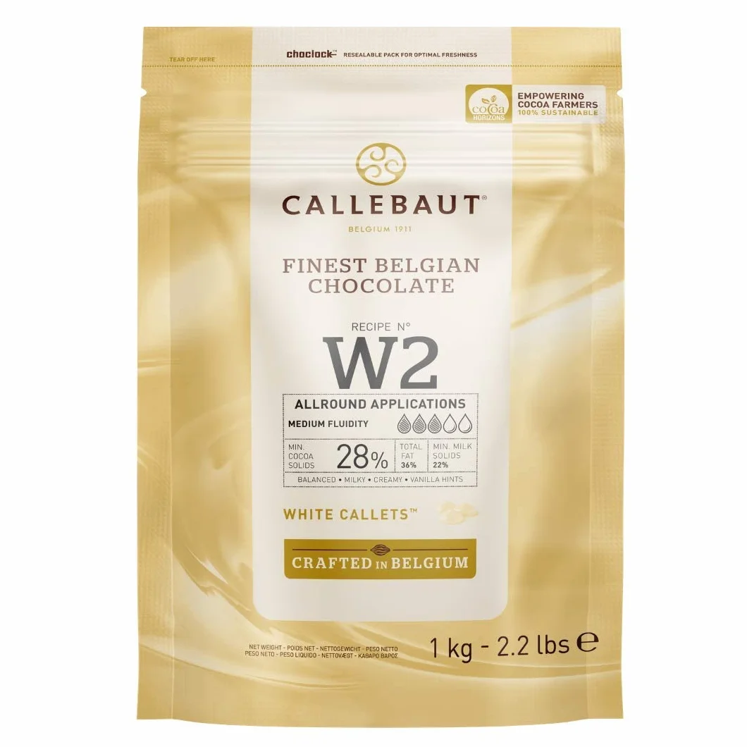 Callebaut pépites de Chocolat Blanc (callets) 1kg