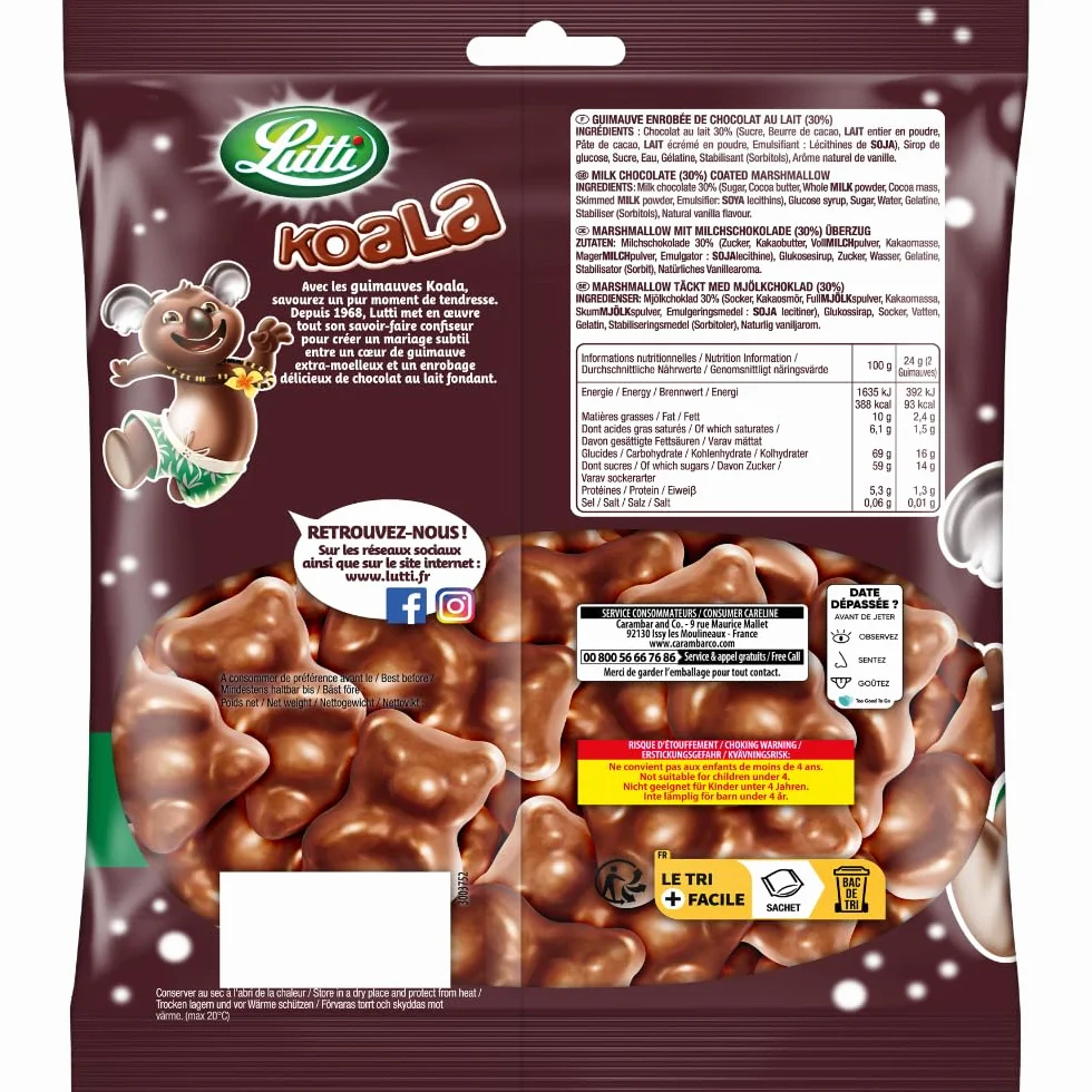 Koala lait 185g