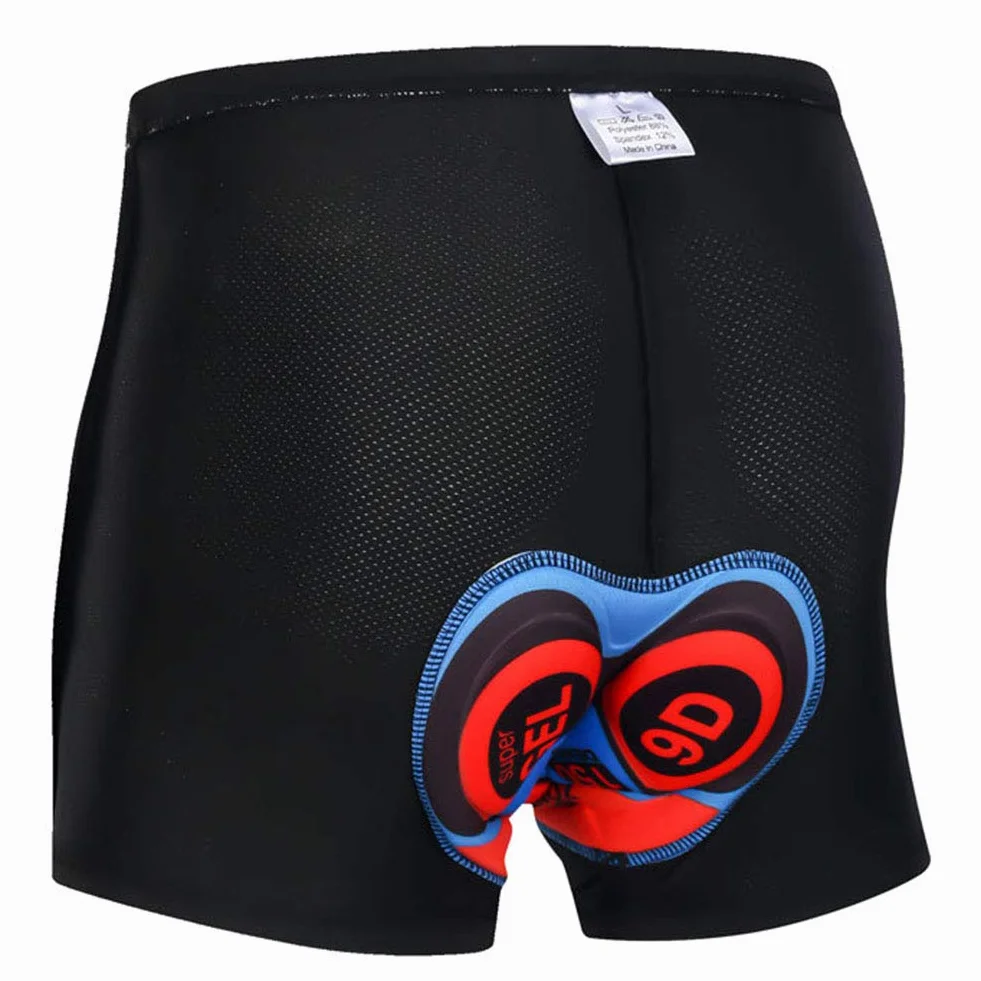 Shorts Cyclisme Rembourré Gel 3D Coolmax Respirant pour Hommes Femmes VTT