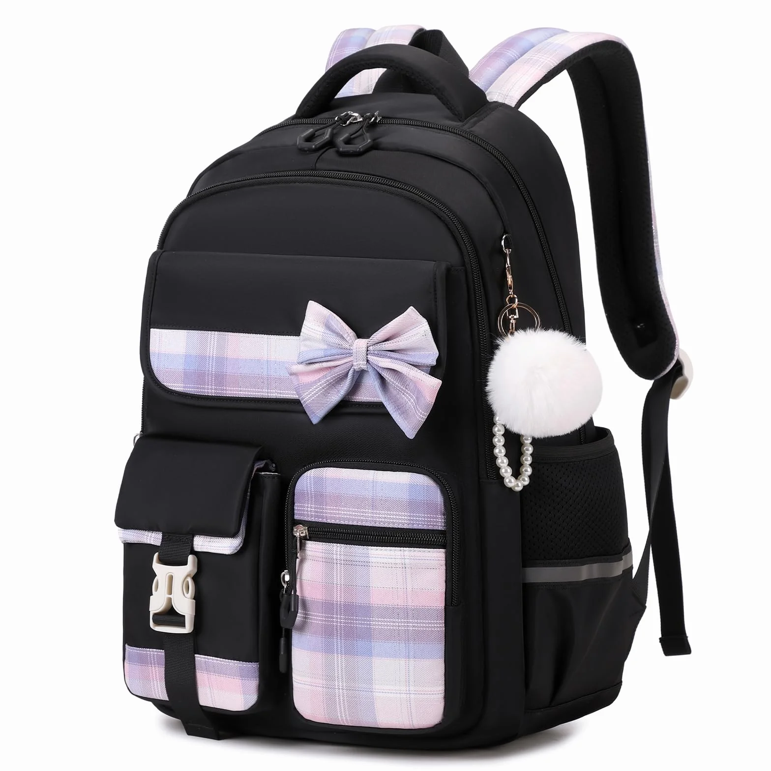 Tanou Cartable Fille Primaire Sac à Dos Scolaire Étanche Daypack Adolescentes 9-16 ans