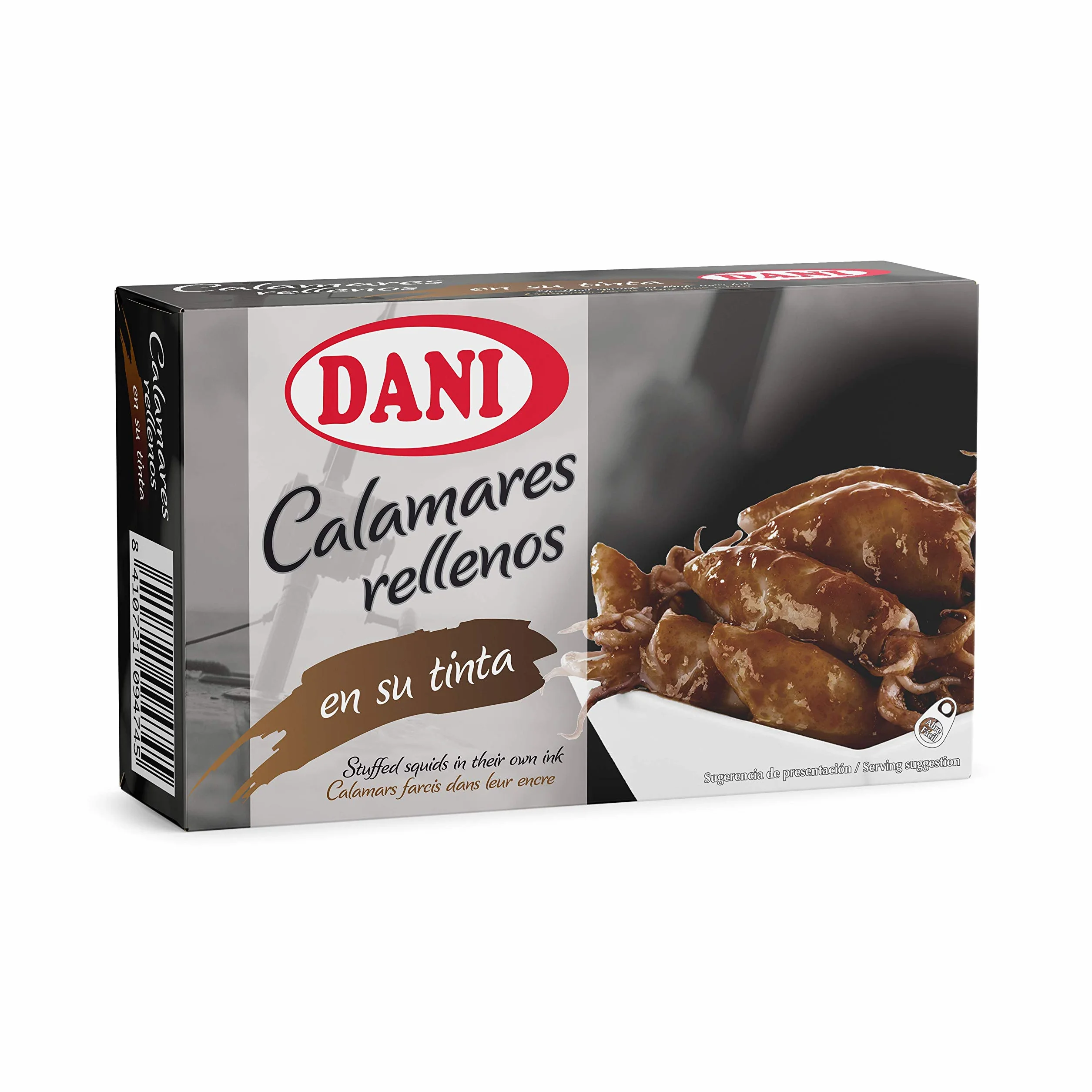 Dani - Calmars Farcis dans Leur Propre Encre, 6 x 106 gr